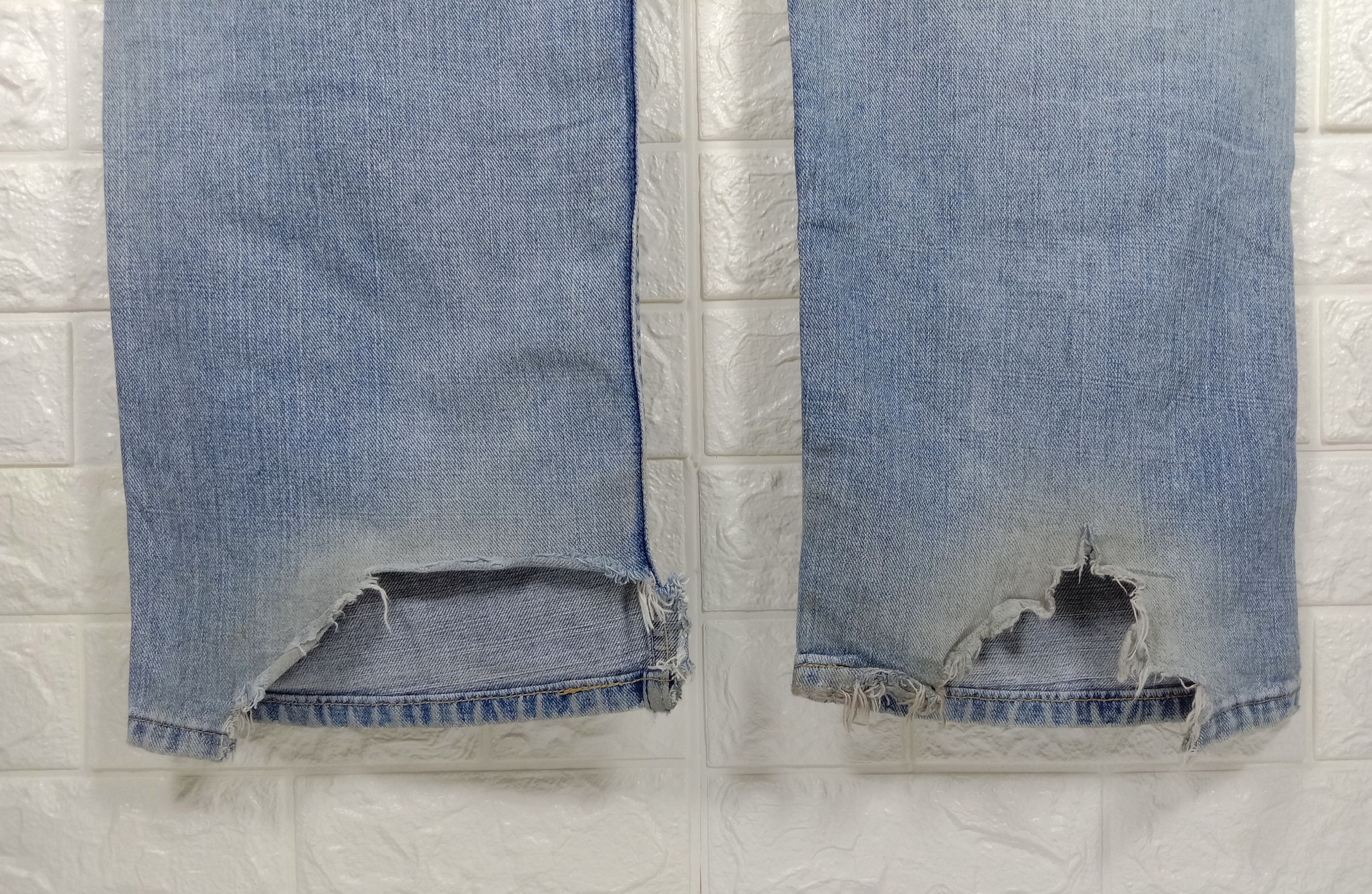Levi's Vintage Levi’s 534 Light Wash Jeans Distressed Denim Size US 36 / EU 52 - 8 Thumbnail