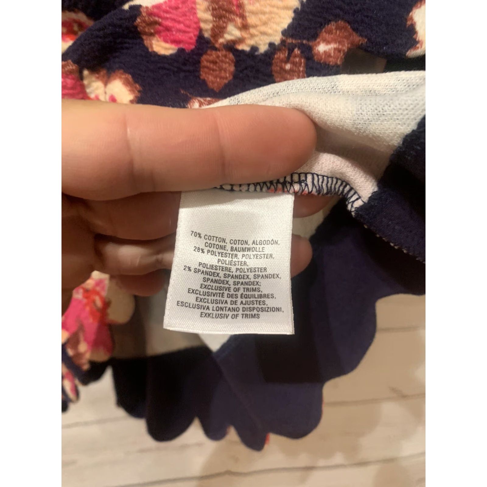 Anthropologie Anthropologie Women’s Blouse Camisole Sleeveless Floral Pattern XS Blue Classic Work Career Elegant 90s? Size XS / US 0-2 / IT 36-38 - 7 Thumbnail