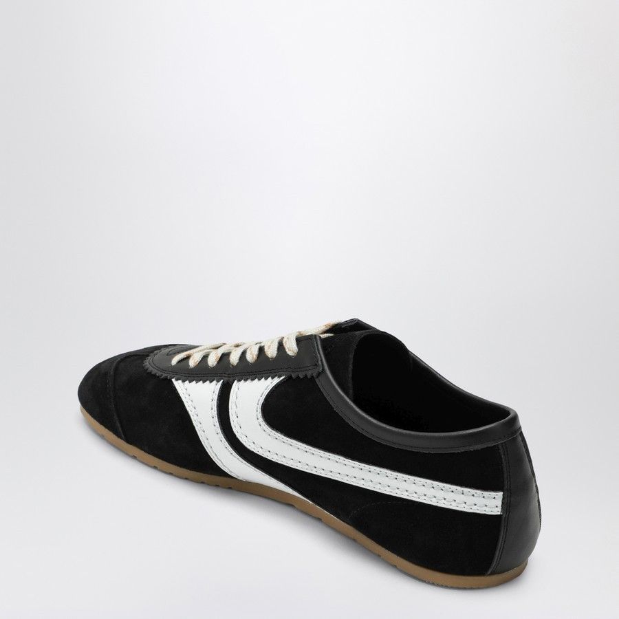 Dries Van Noten o1d2blof0226 Leather Sneakers in Black/White Size US 9 / EU 42 - 4 Thumbnail