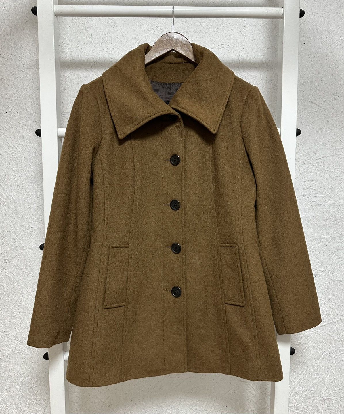 Barbour Barbour Women’s Wool Coat Size L Size L / US 10 / IT 46 - 1 Thumbnail