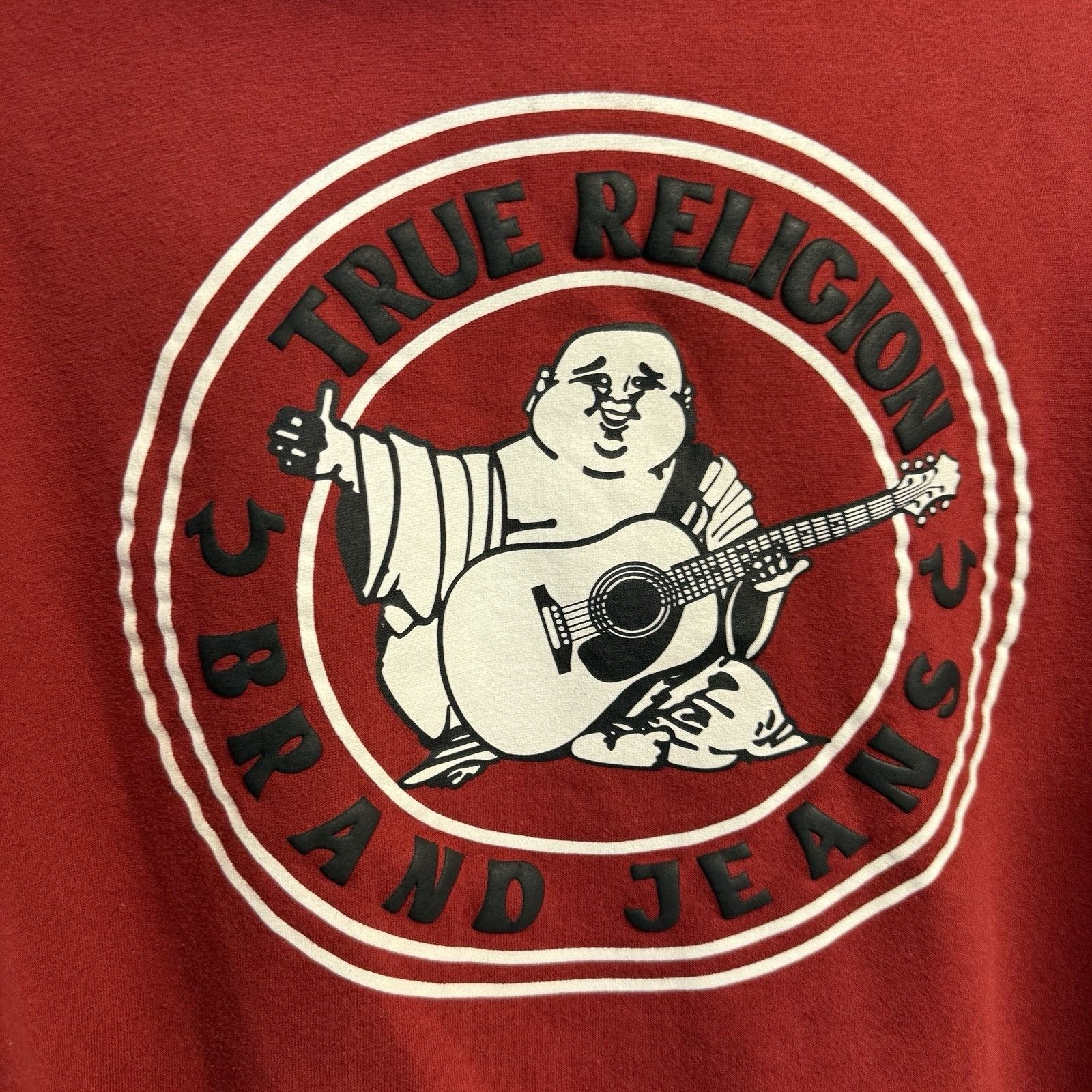 True Religion True Religion Hoodie Sweatshirt Mens Medium Red Size US M / EU 48-50 / 2 - 6 Thumbnail