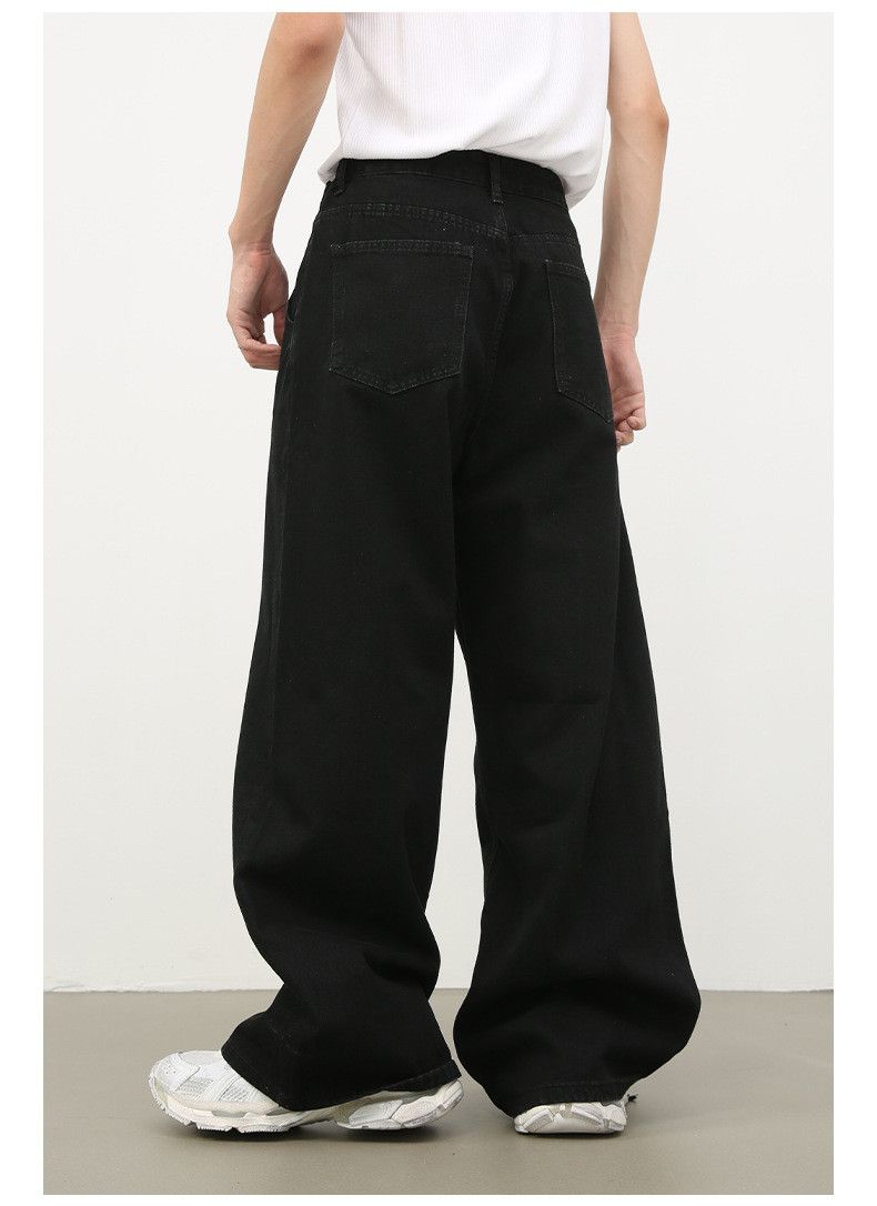 Japanese Brand Japanese retro loose straight versatile belt jeans Size US 32 / EU 48 - 6 Thumbnail