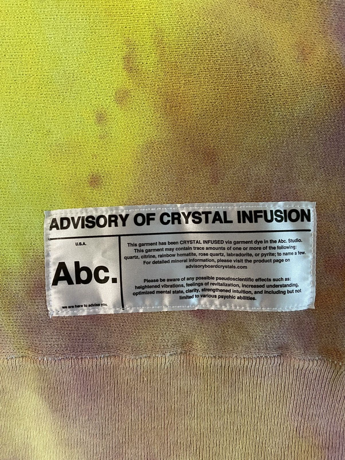 Advisory Board Crystals Advisory Board Crystals Tie Dye Sweatshirt Size US XL / EU 56 / 4 - 10 Thumbnail