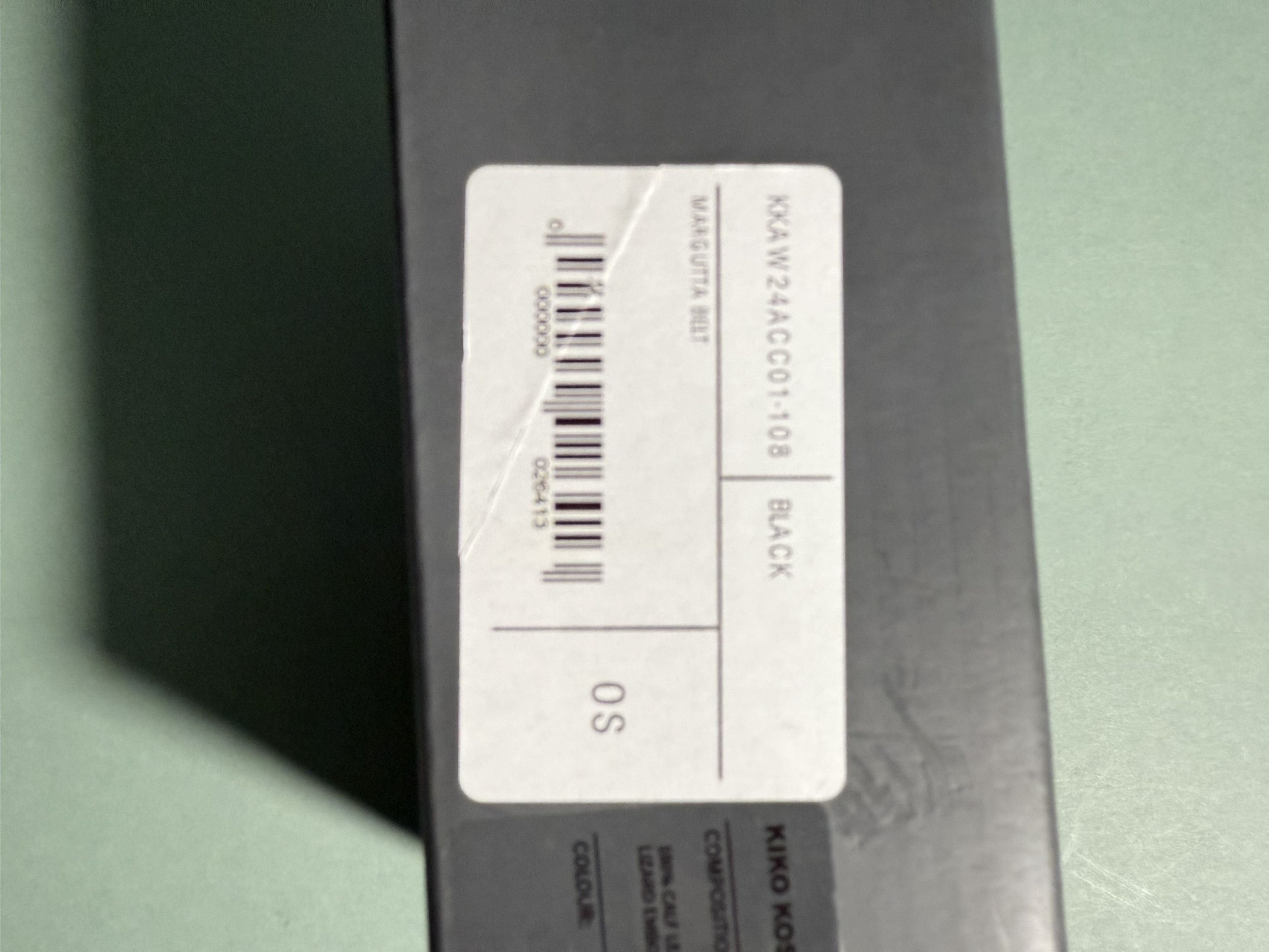 Kiko Kostadinov Margutta Belt Size ONE SIZE - 10 Thumbnail