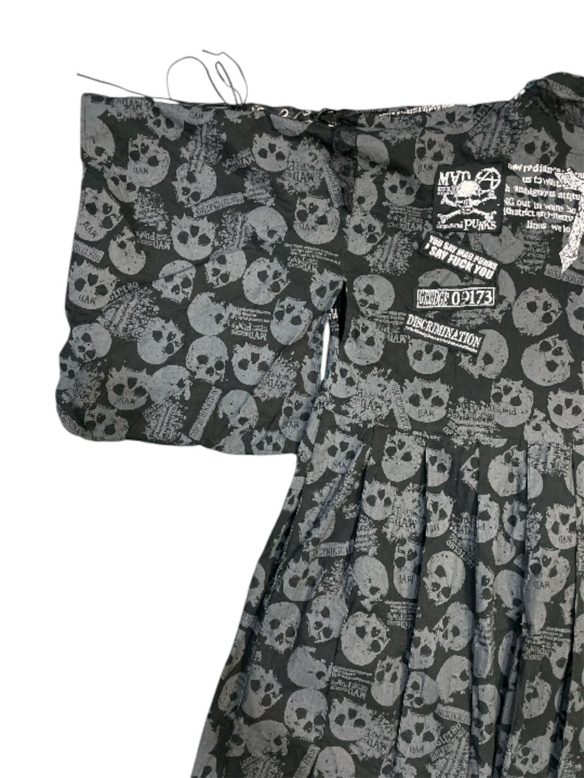 Seditionaries Mad Punks Skull Print Yukata Kimono Size US L / EU 52-54 / 3 - 6 Thumbnail