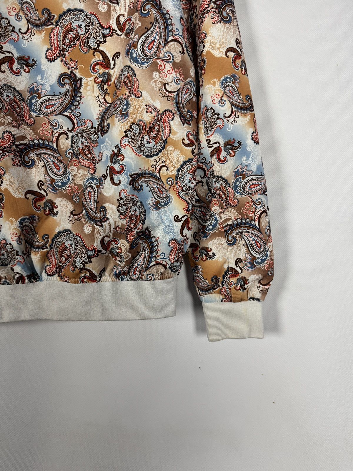 Versace Versace Vintage All Over Paisley Baroque Print Bomber Jacket Size US M / EU 48-50 / 2 - 16 Thumbnail