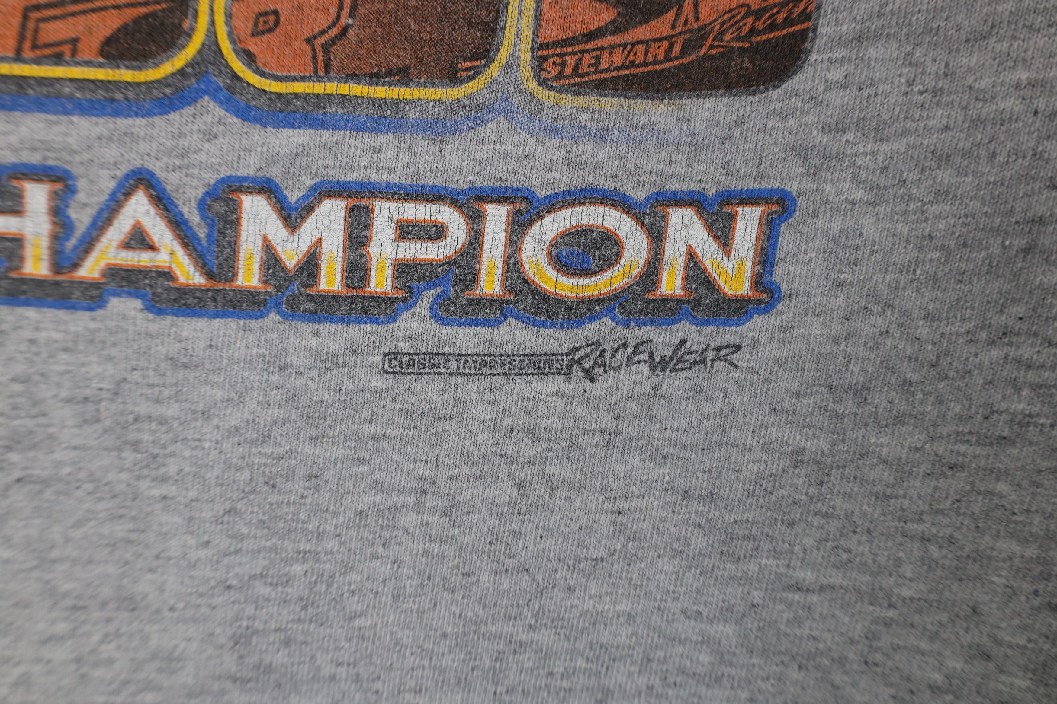 Vintage Vintage Y2K Outlaws Three Peat Champion Donny Schatz T-Shirt Size US L / EU 52-54 / 3 - 13 Thumbnail