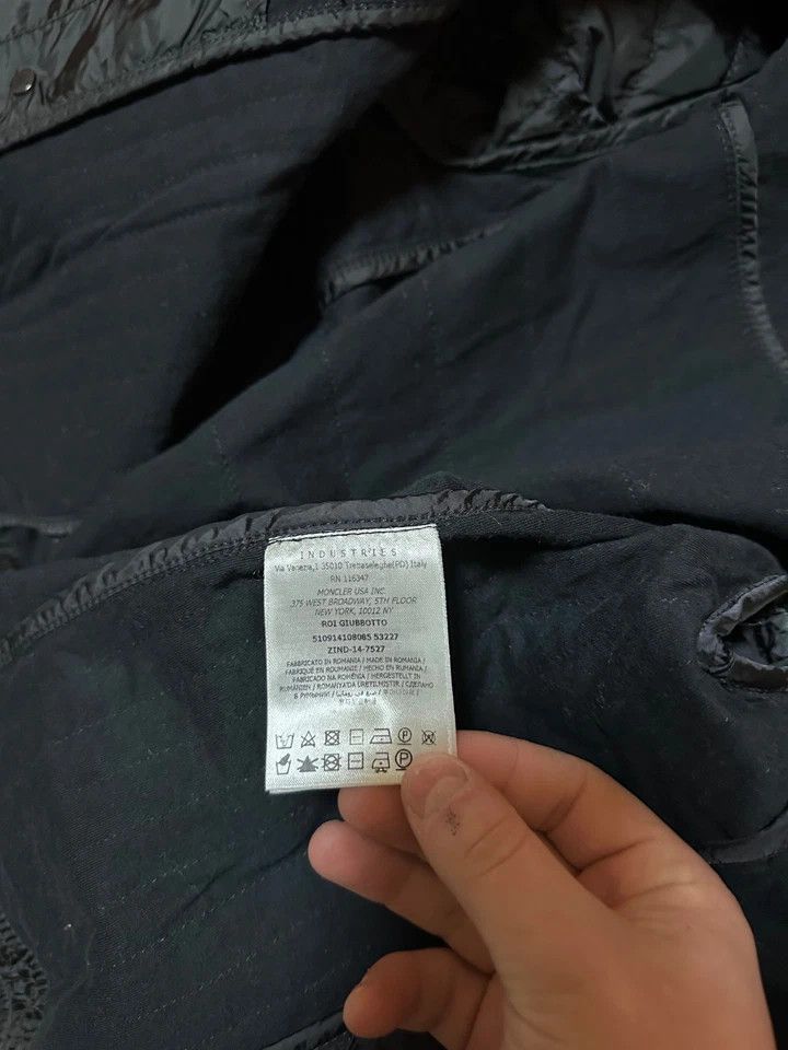 Moncler Moncler Roi Giubbotto Jacket Black Sz 4 Size US S / EU 44-46 / 1 - 11 Thumbnail
