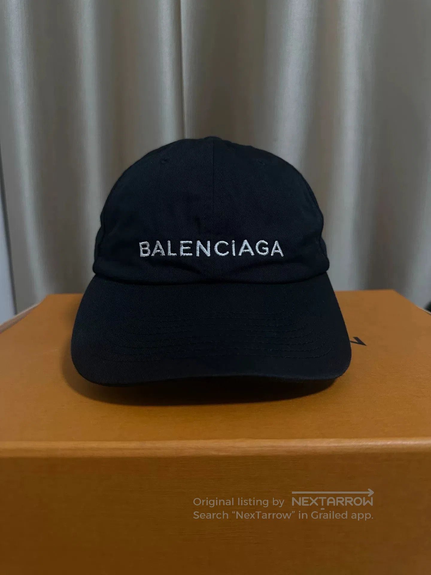 Balenciaga Balenciaga Embroidered Logo Baseball Cap. Size ONE SIZE - 1 Thumbnail
