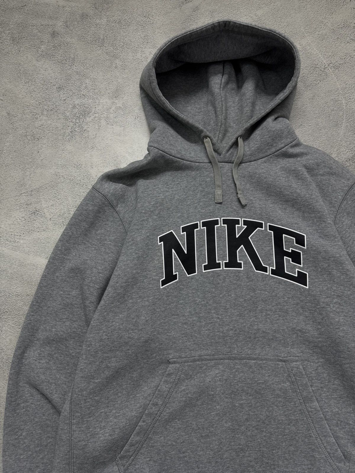 Nike Vintage Y2K Nike Big Swoosh Hoodie 00’s Size US XL / EU 56 / 4 - 6 Thumbnail