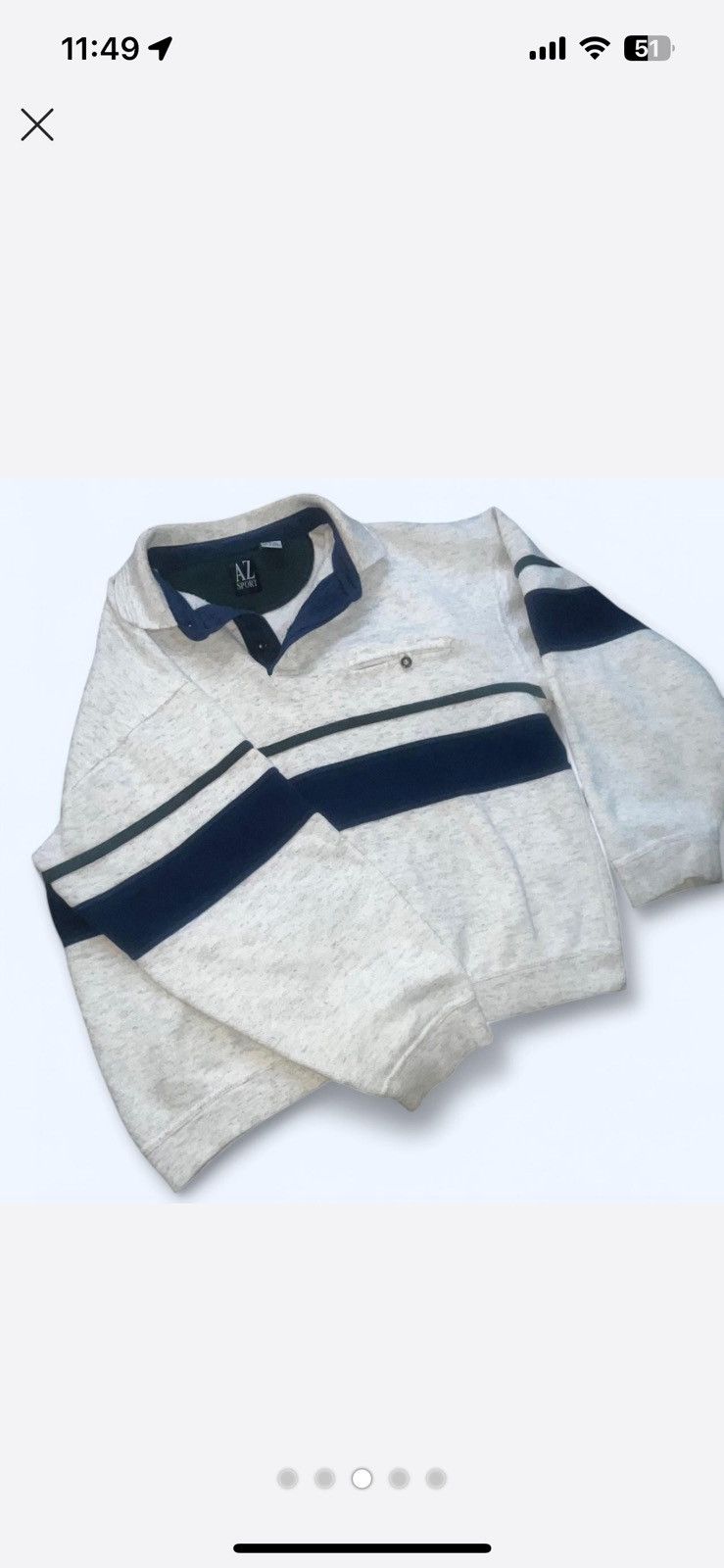 AZ by junhashimoto Vintage pull over Size US L / EU 52-54 / 3 - 2 Thumbnail