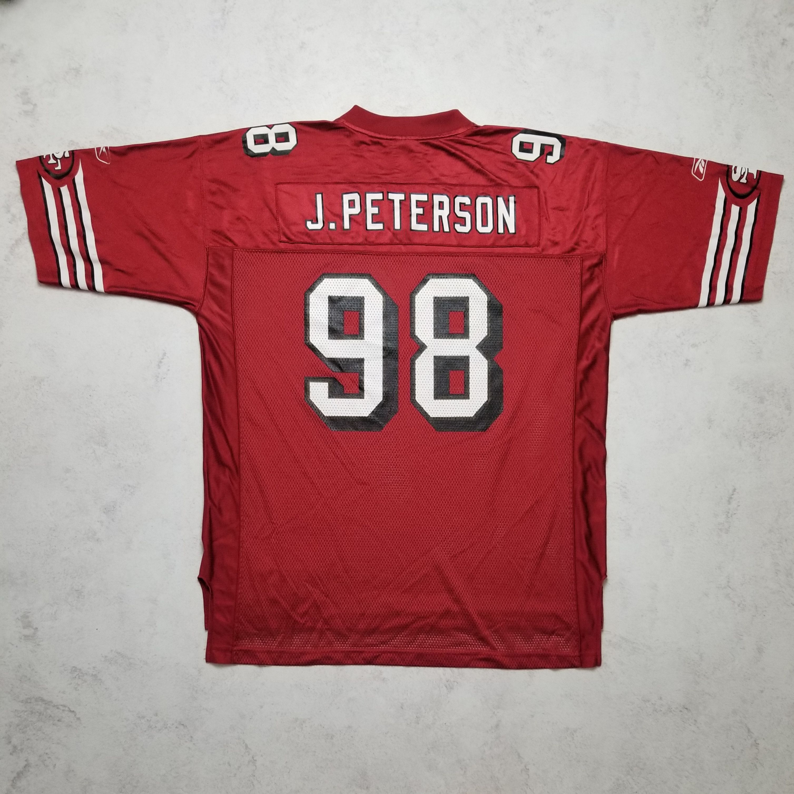 Reebok VTG San Francisco 49ers Julian Peterson #98 NFL Jersey Size US XL / EU 56 / 4 - 3 Thumbnail