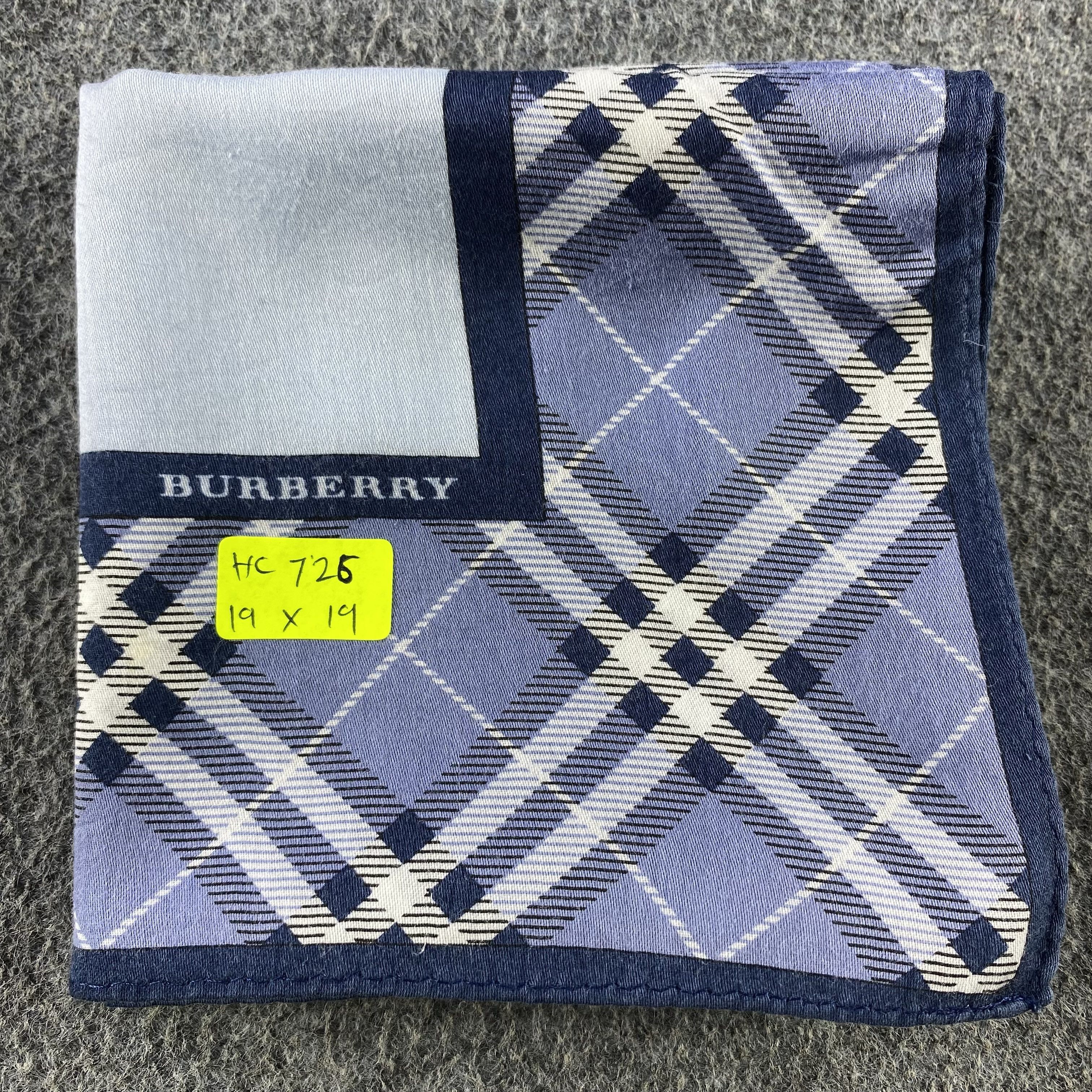 Burberry × Vintage Burberry Handkerchief/Neckerchief/Bandana HC726 Size ONE SIZE - 5 Thumbnail