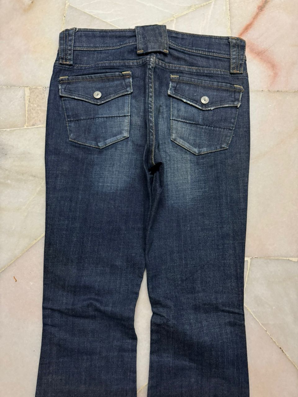 Japanese Brand VINTAGE 2000s 00-LA-LA BUSHPANTS BELL BOTTOM Size US 26 / EU 42 - 14 Thumbnail