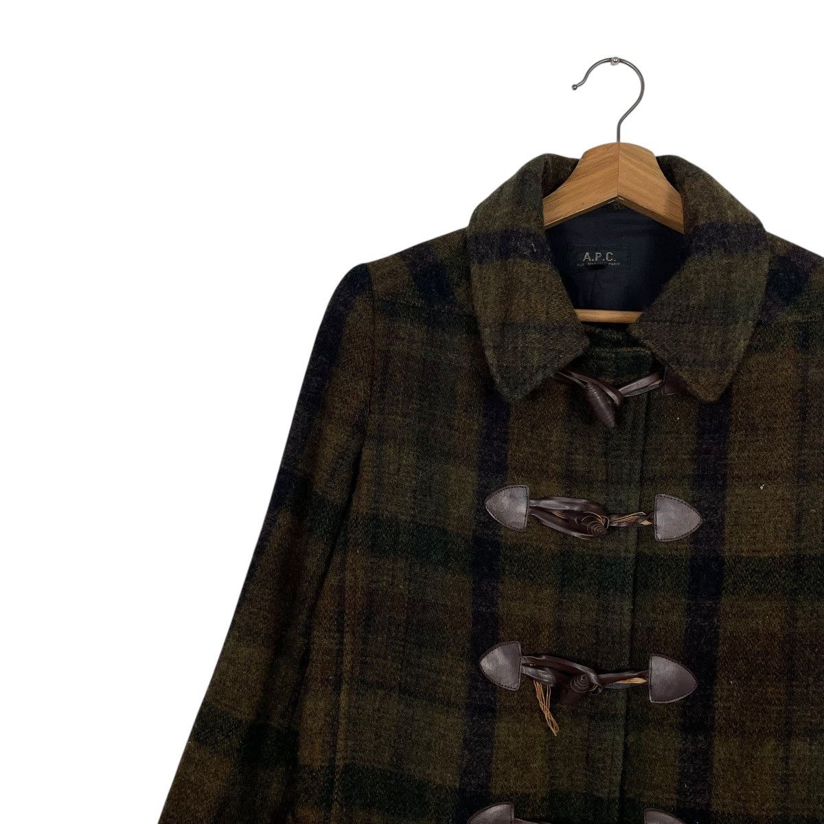 A.P.C. Vintage APC Tartan Duffle Coat Size XS / US 0-2 / IT 36-38 - 7 Thumbnail