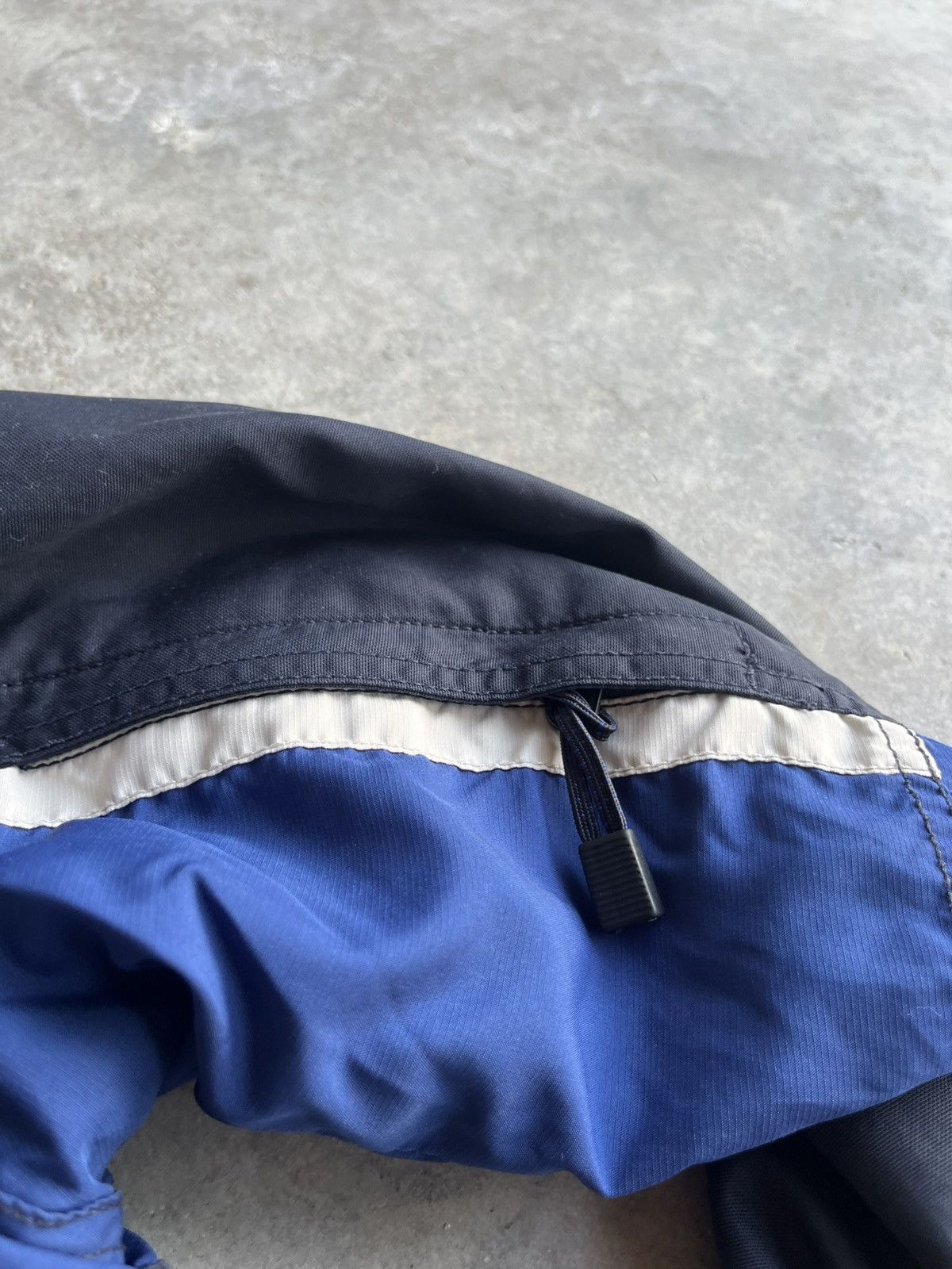 Old Navy Vintage Dark Blue Striped Old Navy Bomber Size US M / EU 48-50 / 2 - 2 Thumbnail