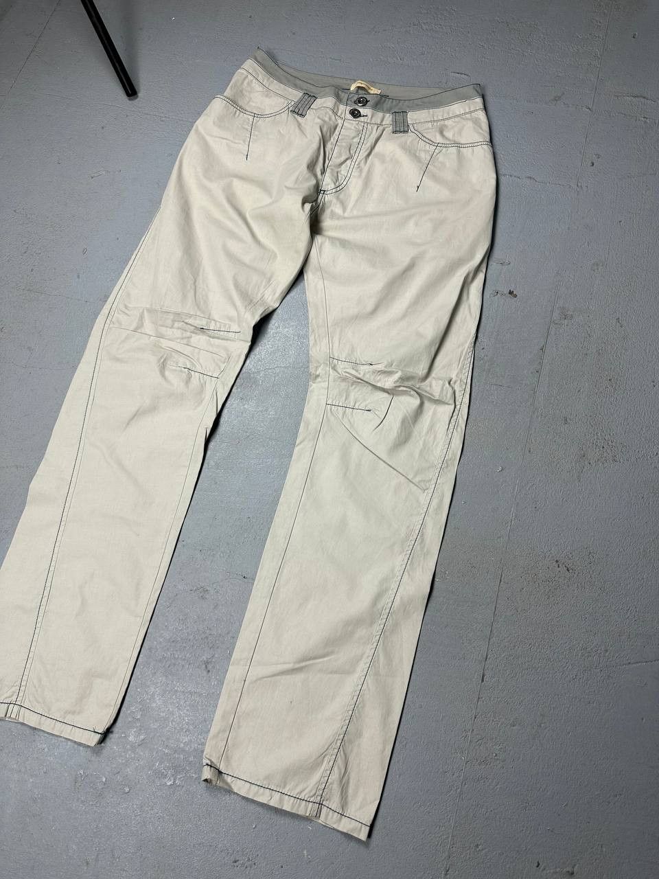 Kenzo Archive Kenzo Homme Engineered Arc Fit Baggy Pants Size US 34 / EU 50 - 3 Thumbnail