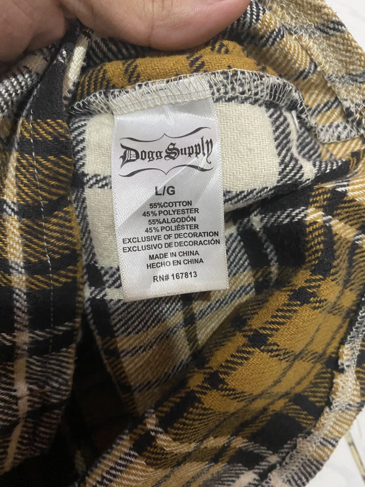 Snoop Dogg Snoop Dogg- Dogg Supply Longsleeve Flannel Size US L / EU 52-54 / 3 - 4 Thumbnail