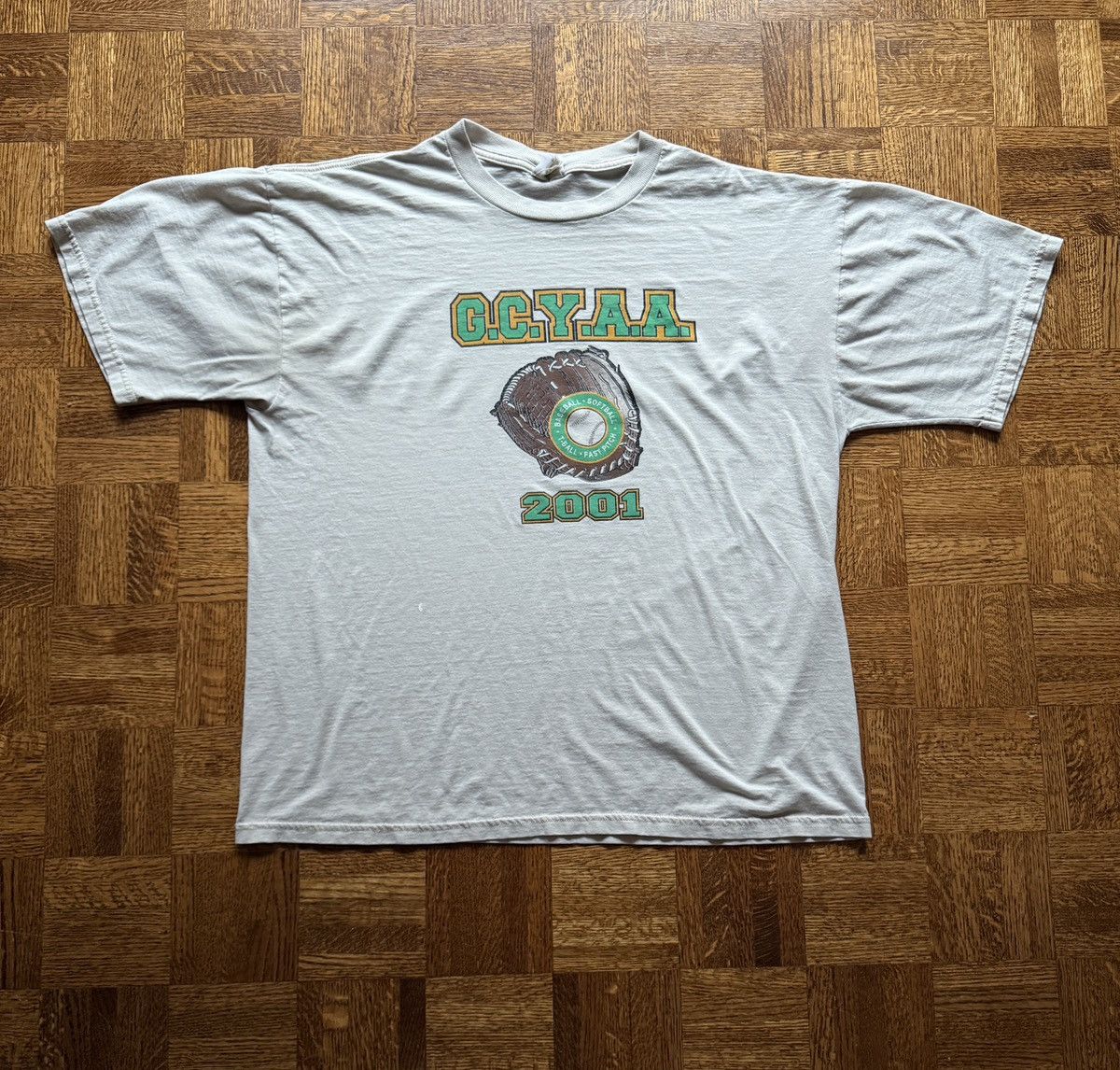 Vintage Vintage Y2K Youth Baseball Graphic Tee Size US XL / EU 56 / 4 - 1 Thumbnail