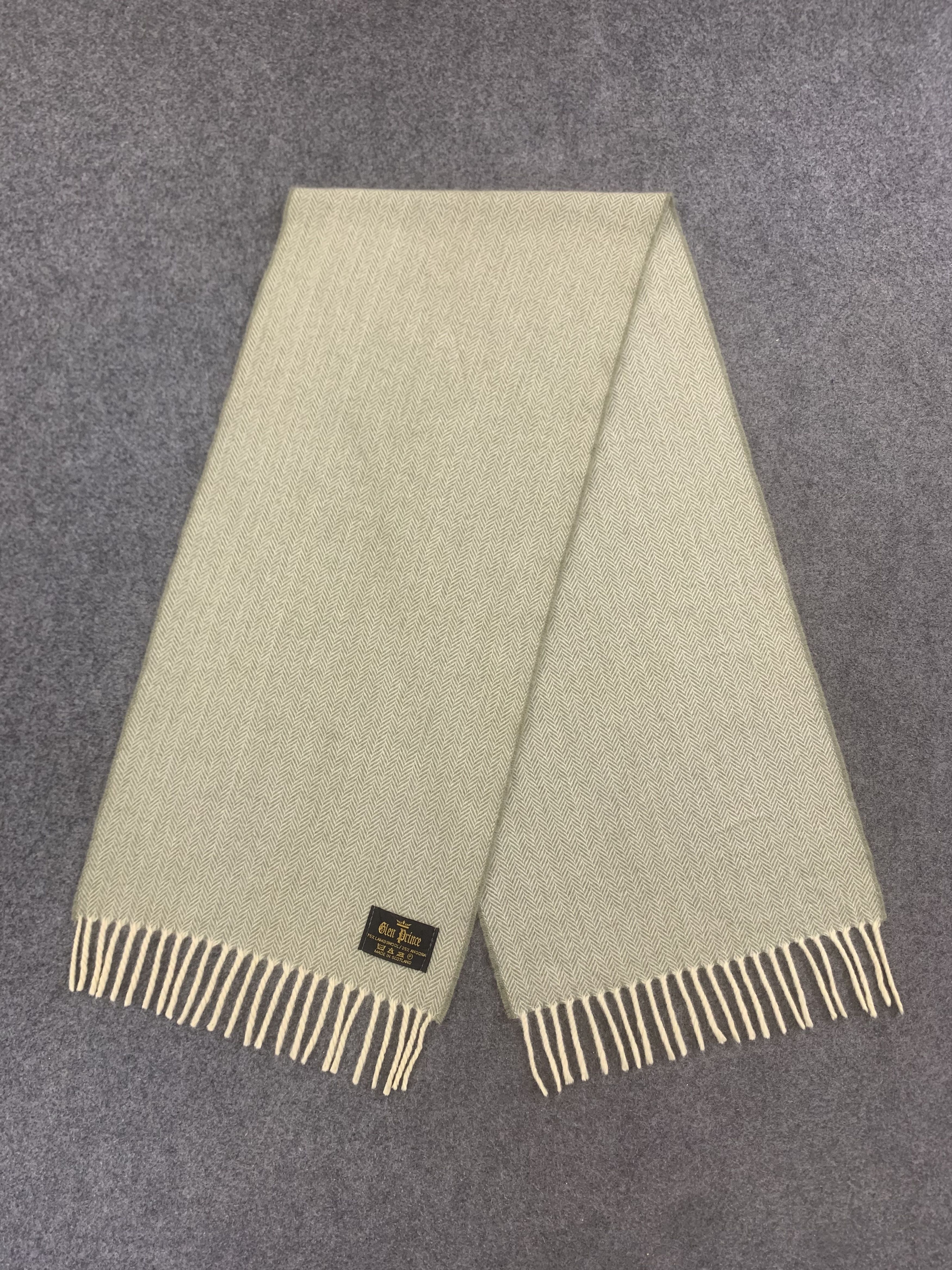 Vintage Glen Prince Scarf Wool Muffler Neck Wrap BL9231 Size ONE SIZE - 4 Thumbnail