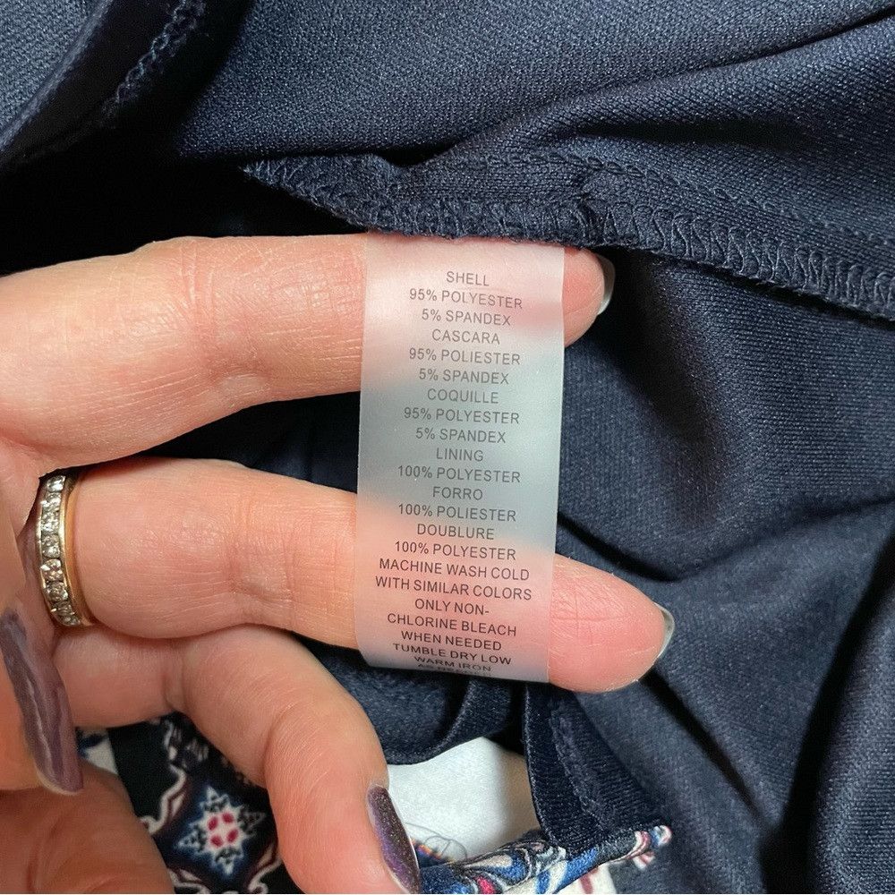 Vince Camuto NWT New $138 Vince Camuto Mixed Print Scuba Crepe Body-Con Size XL / US 12-14 / IT 48-50 - 8 Thumbnail