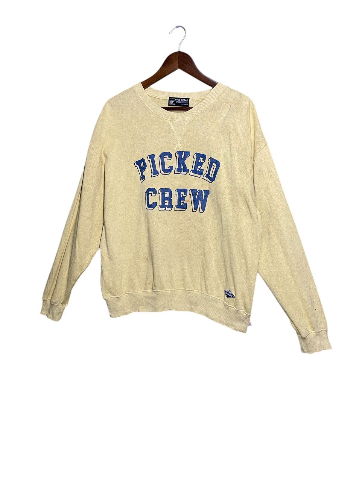 Vintage Cube sugar big logo sweatshirt Size US L / EU 52-54 / 3 - 3 Thumbnail