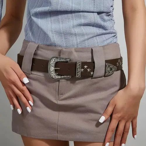 Vintage Vintage Star Rivet Belt Size ONE SIZE - 1 Thumbnail