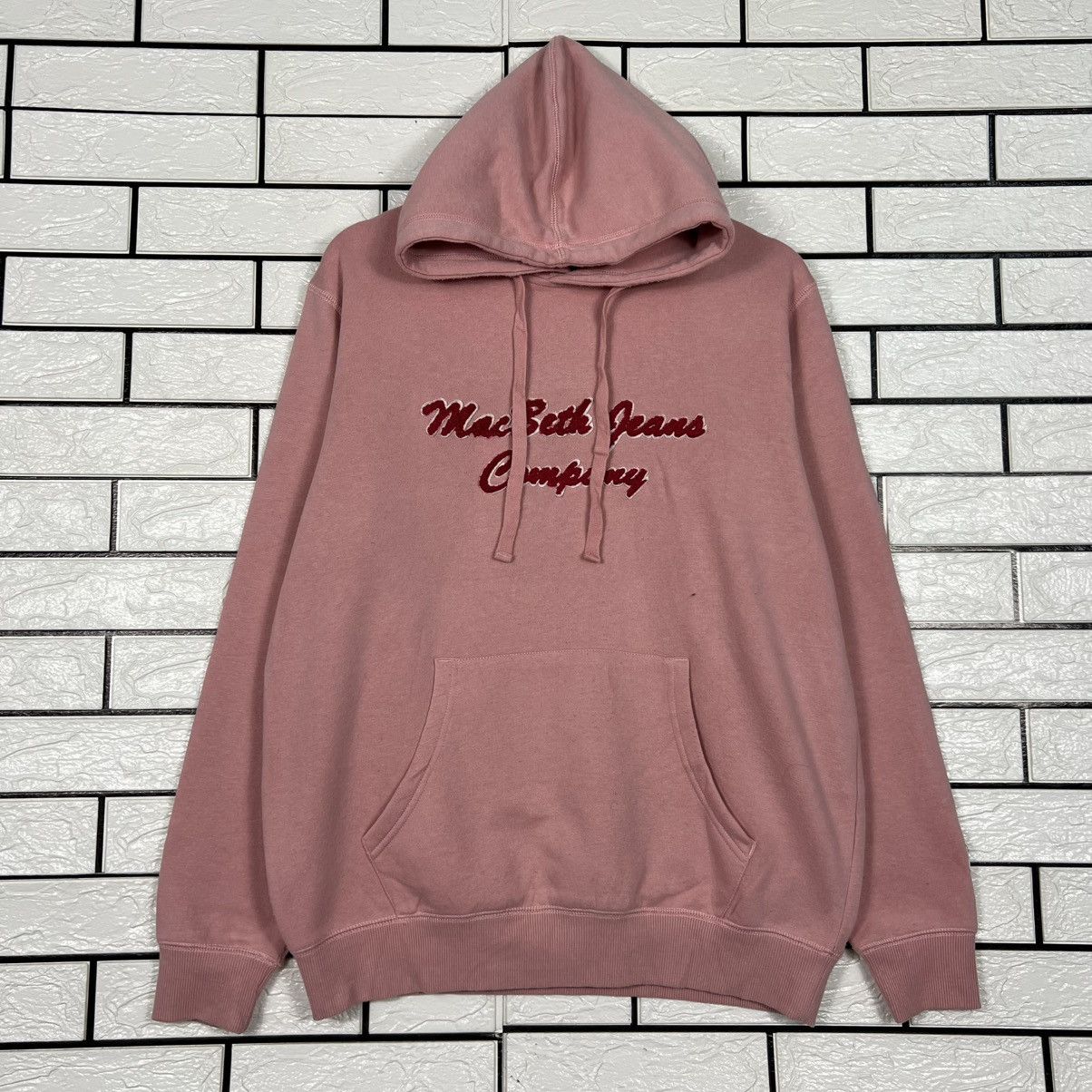 Macbeth MACBETH JEANS COMPANY Big Logo Pullover Hoodies #4263-C194 Size L / US 10 / IT 46 - 1 Thumbnail
