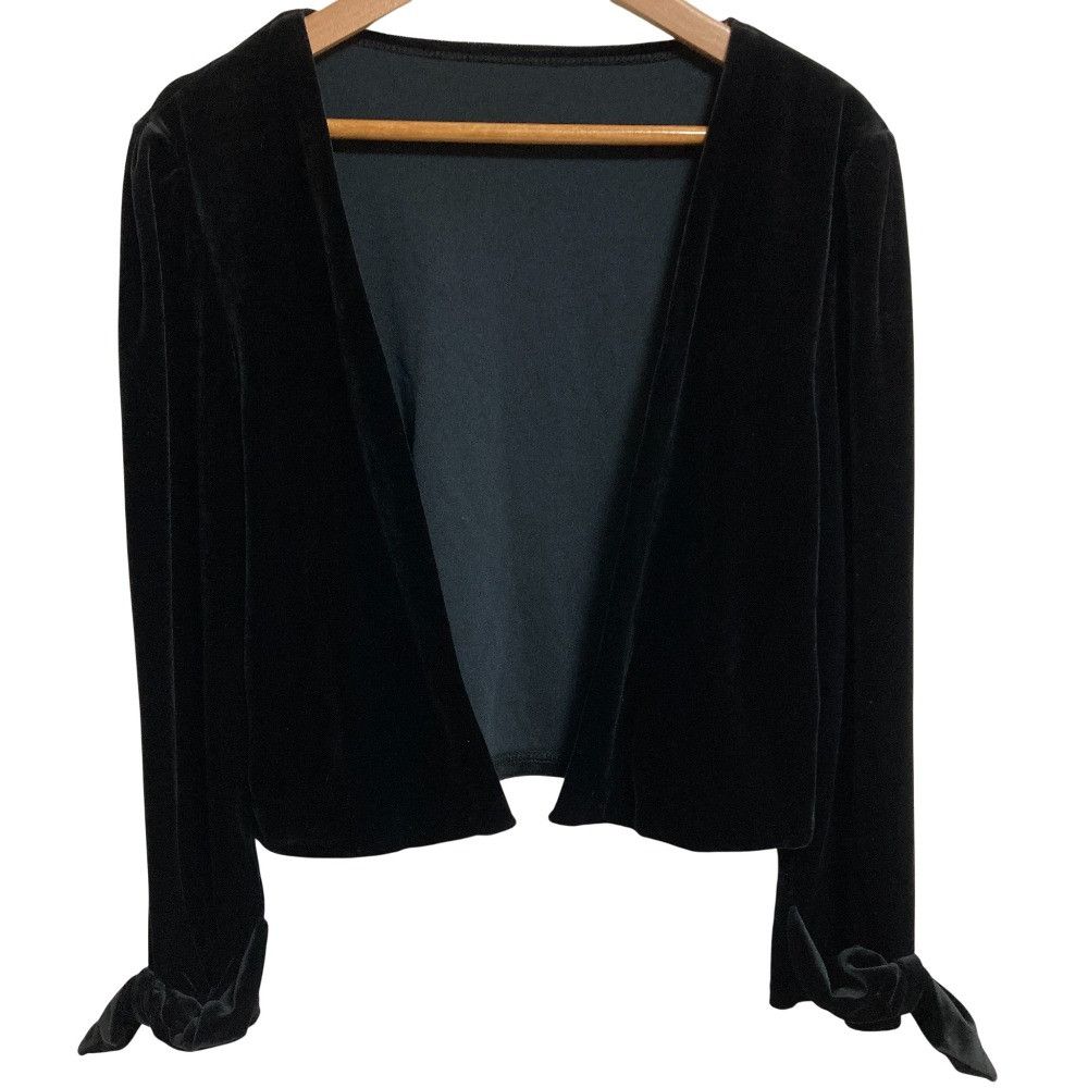 Other Other VELOUR NOIR by FOXEY NEW YORK Santoreno Velour Jacket Others Outerwear 33682 DUTY FREE for USA Size ONE SIZE - 1 Thumbnail