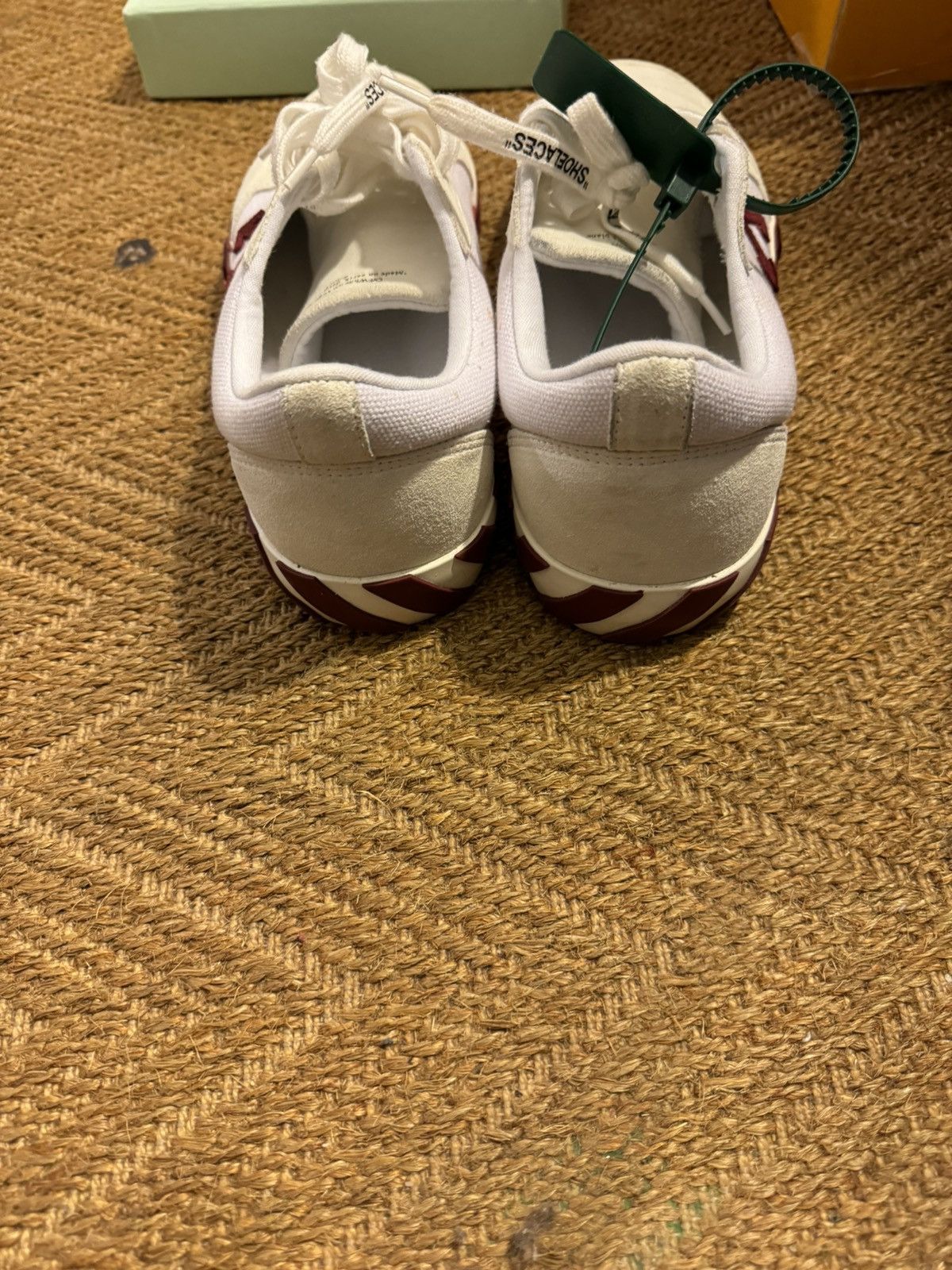 Off-White Off white vulcanized low sneakers Size US 10.5 / EU 43-44 - 4 Thumbnail