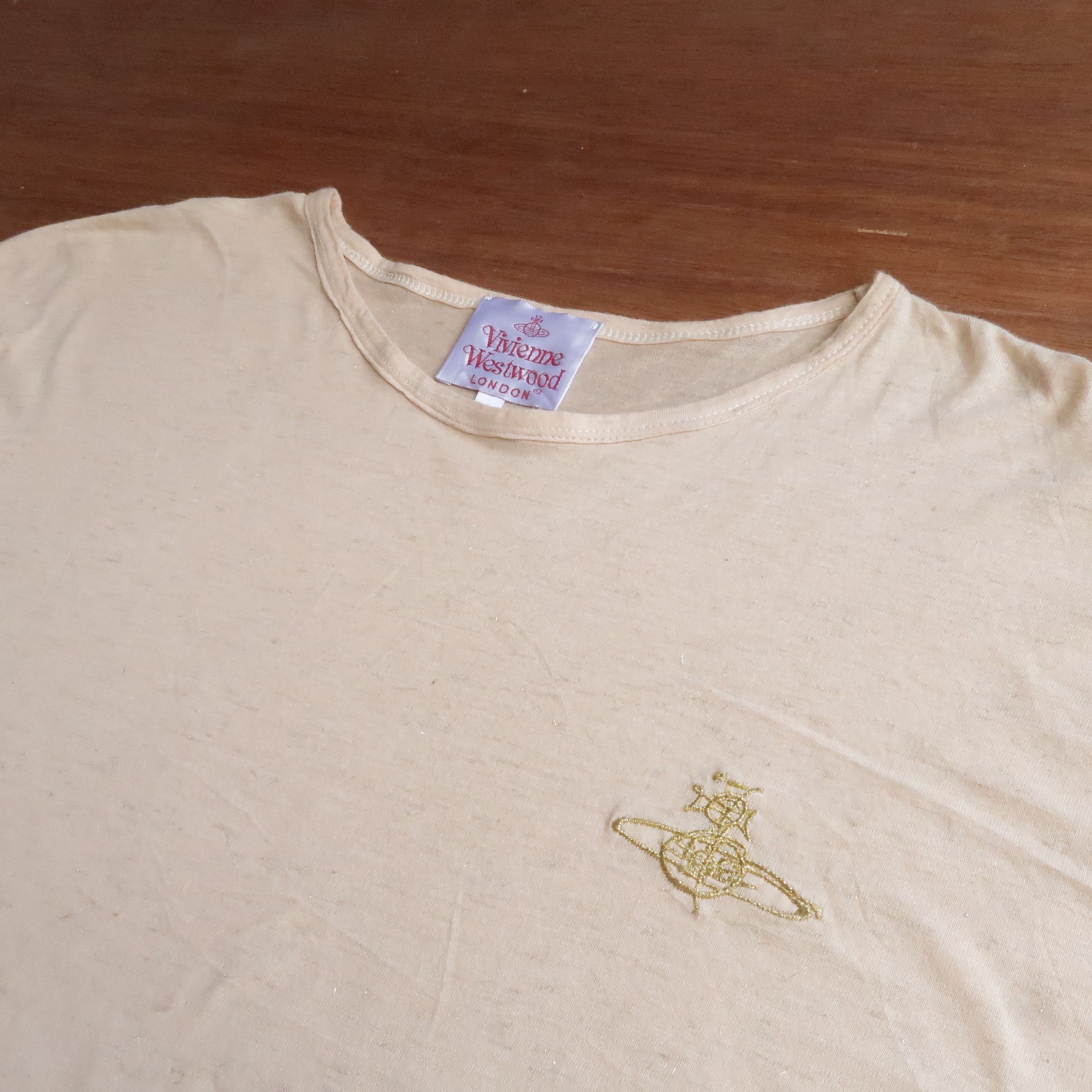 Seditionaries 🔥 Rare Vivienne Westwood Orb Logo Raglan Tee Size US M / EU 48-50 / 2 - 4 Thumbnail
