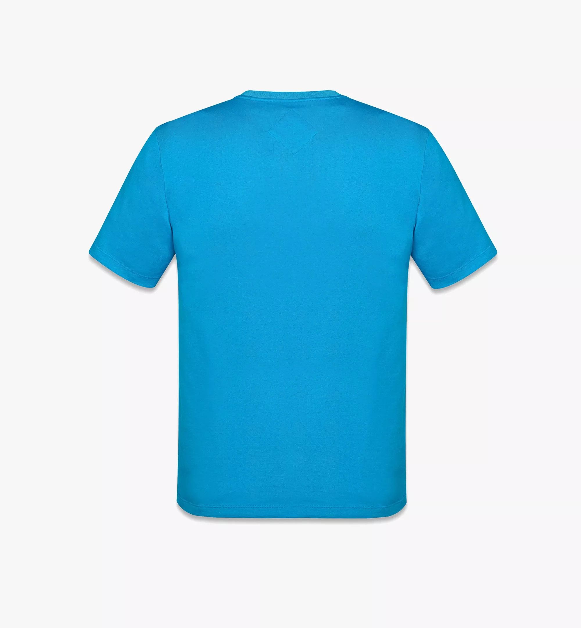 MCM o1mt1gz0725 Short Sleeve T-Shirt in Blue Size XL / US 12-14 / IT 48-50 - 3 Thumbnail