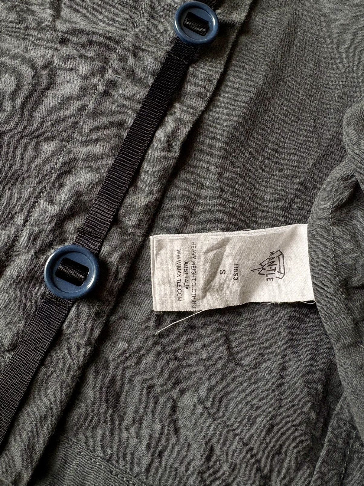 MAN-TLE R8S3 Dawn Grey S Shirt Jacket