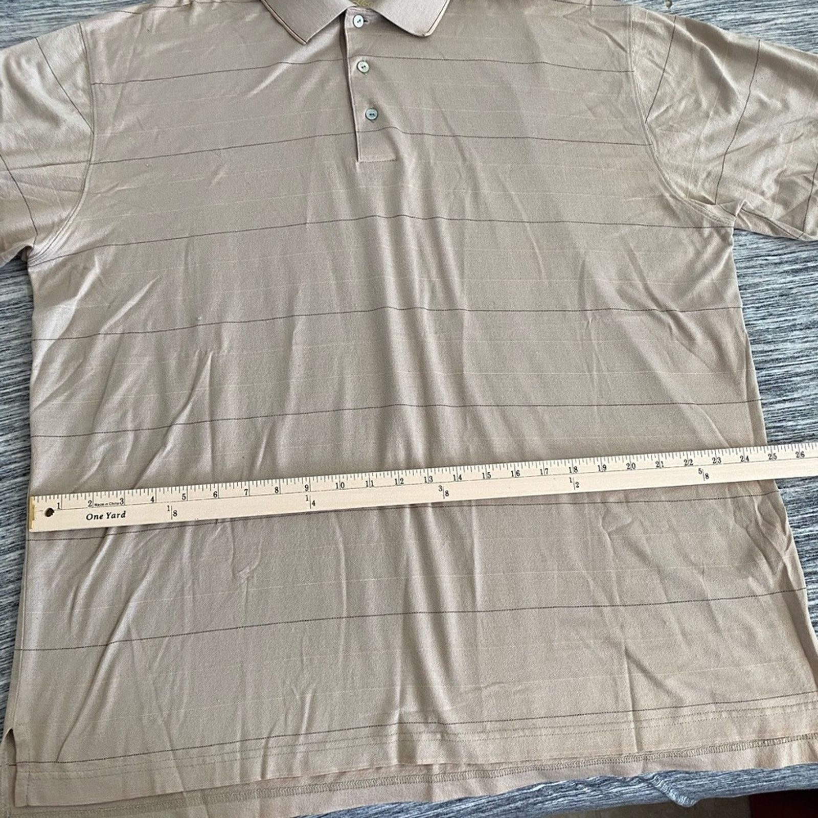 Hogan Ben Hogan Men's Size XL Golf Stripe Polo Shirt Size US XL / EU 56 / 4 - 10 Thumbnail
