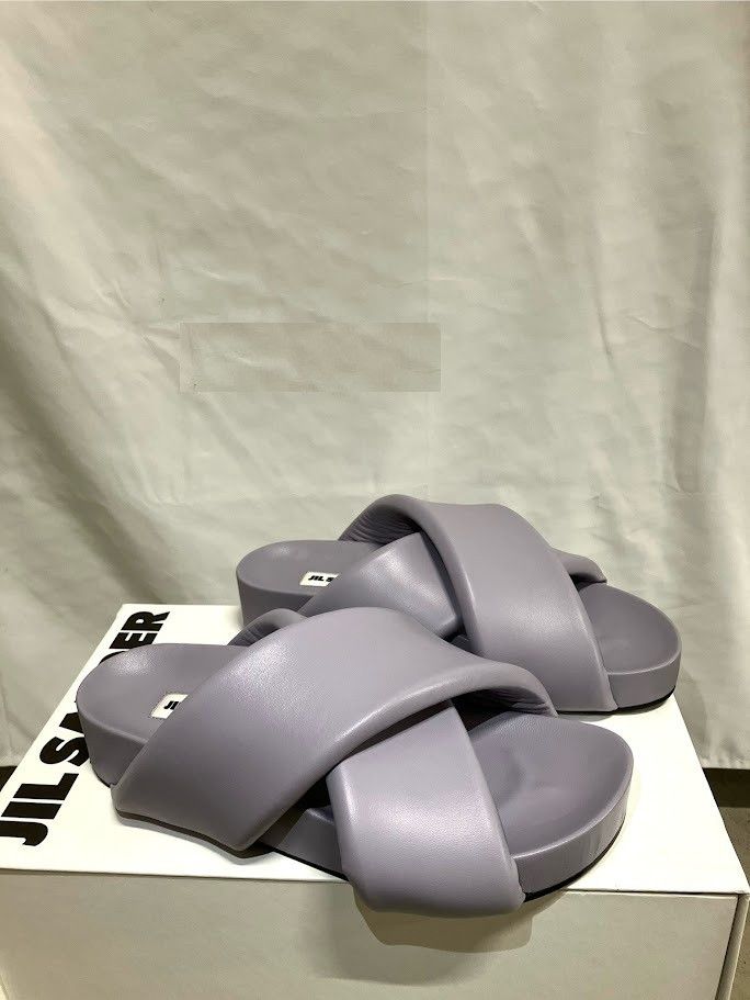Jil Sander o1loc1c1124 Sandal in Grey Size US 10 / IT 40 - 1 Preview