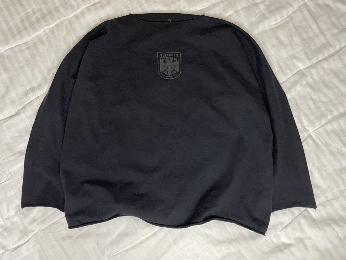 Kanye West Vultures Official Merch Grey Long Sleeve T-shirt