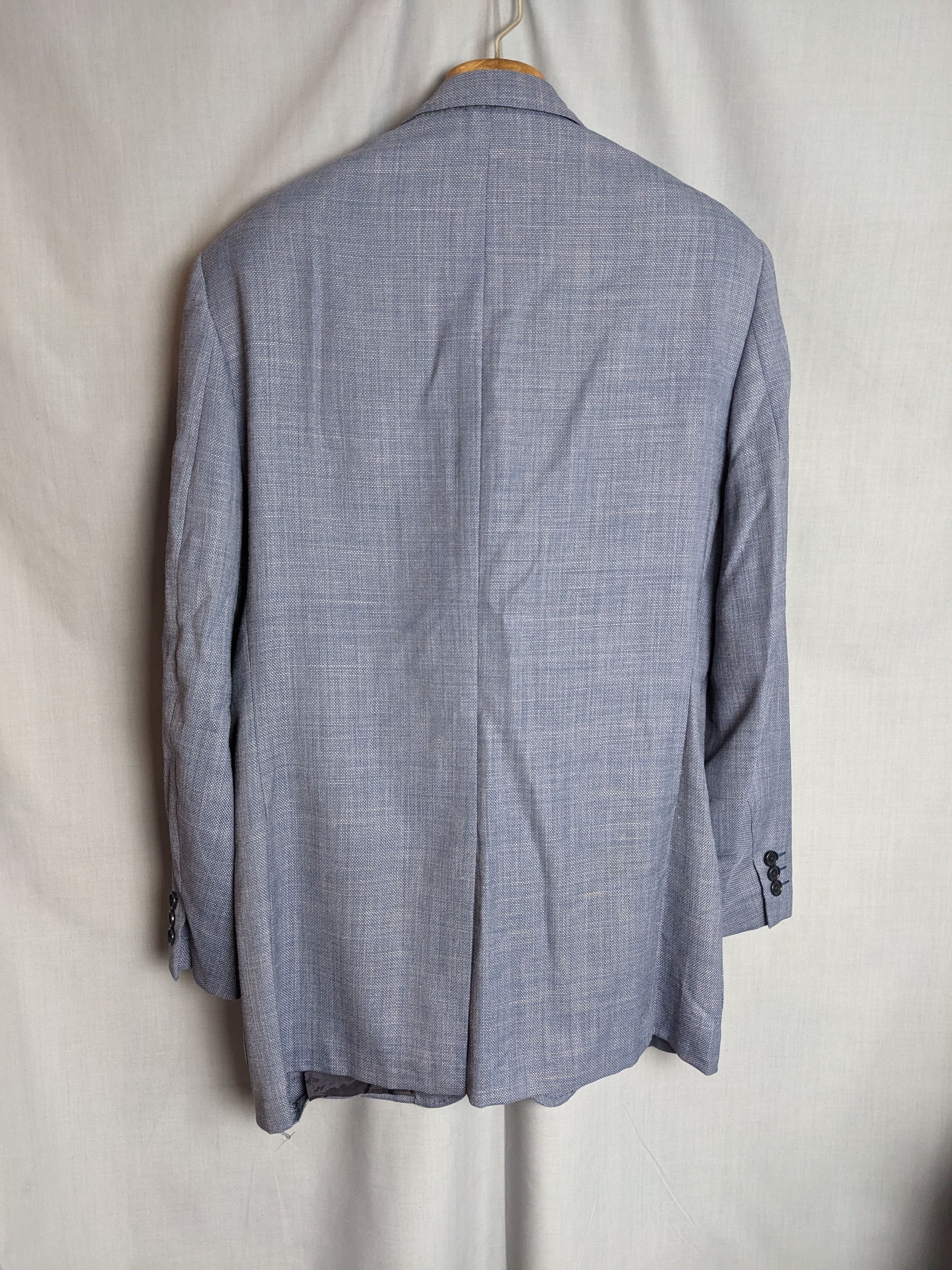 Tombolini Tombolini Jacket Mens Wool Linen Blazer Size 50R - 4 Thumbnail