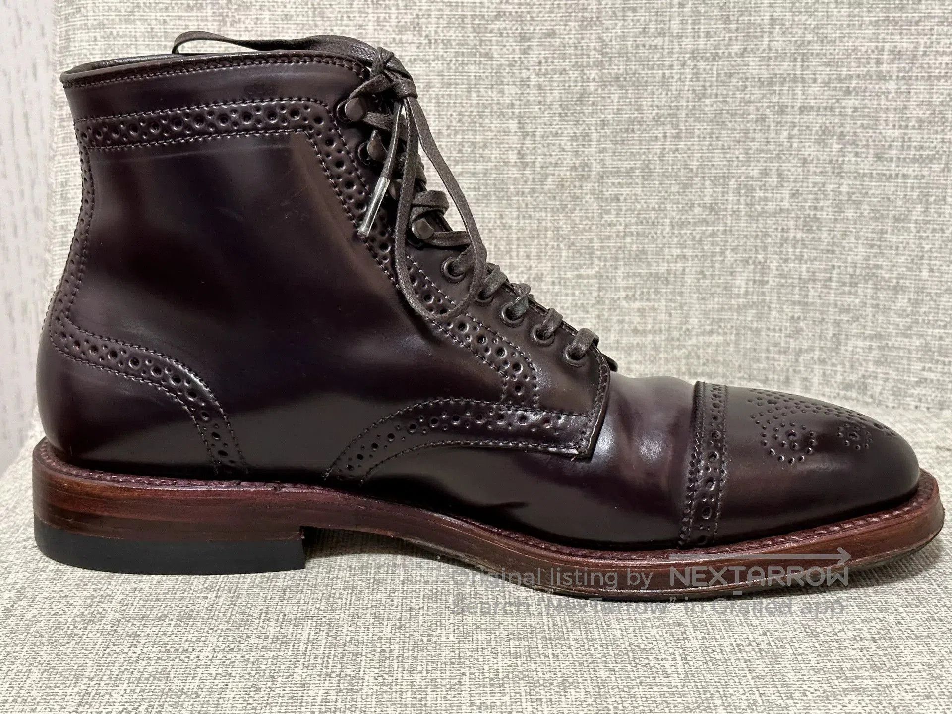 Alden Alden Venice Boot Shell Cordovan. Size US 7.5 / EU 40-41 - 5 Thumbnail