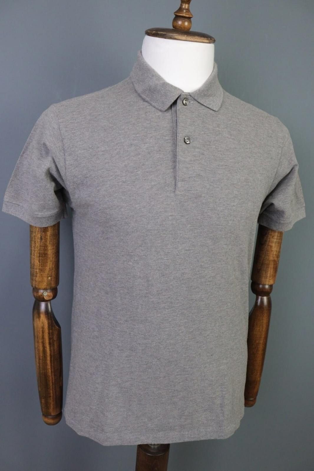 Lacoste Lacoste Classic Fit Gray Short Tennis Shirt Size 4 / M Size US M / EU 48-50 / 2 - 6 Thumbnail