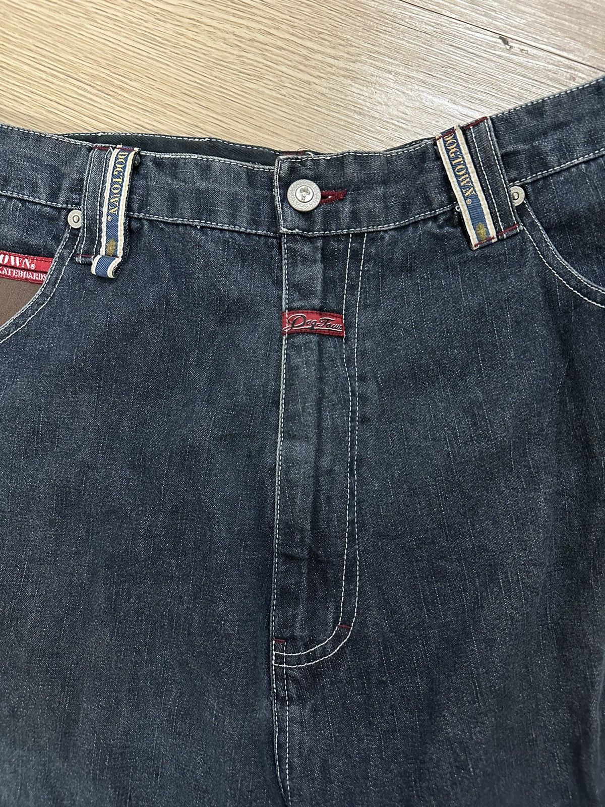 Dogtown × Vintage Rare Vintage Dogtown Black Dragon Multi Pocket Baggy Jorts Size US 32 / EU 48 - 10 Thumbnail