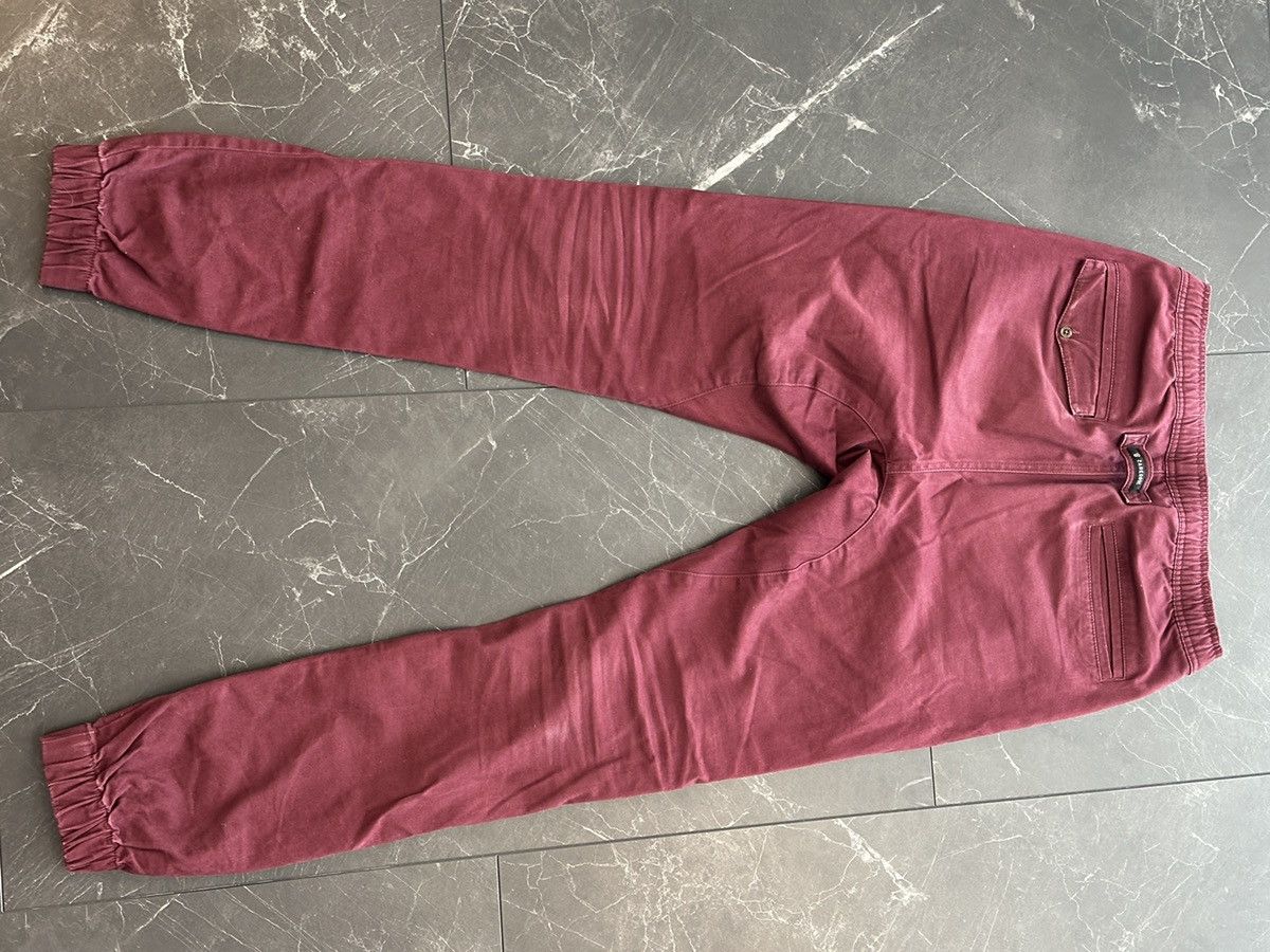 Zanerobe Zanerobe Sureshot Jogger Burgundy Size US 30 / EU 46 - 5 Thumbnail