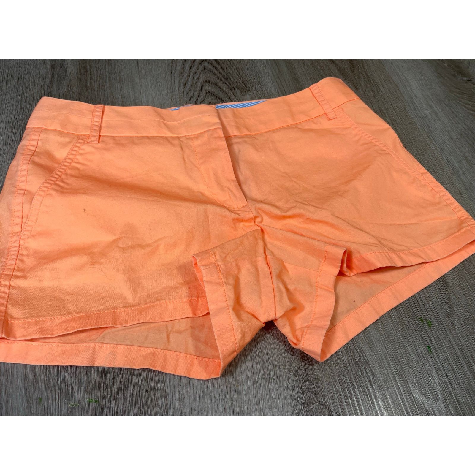 J.Crew J.Crew Chino Broken-In Shorts Peach Orange Women's Size 4 Size 27" / US 4 / IT 40 - 5 Thumbnail
