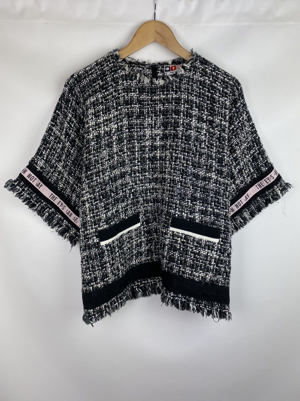 MSGM MSGM ladies tweed style sweater pullover size 42 Size M / US 6-8 / IT 42-44 - 1 Thumbnail