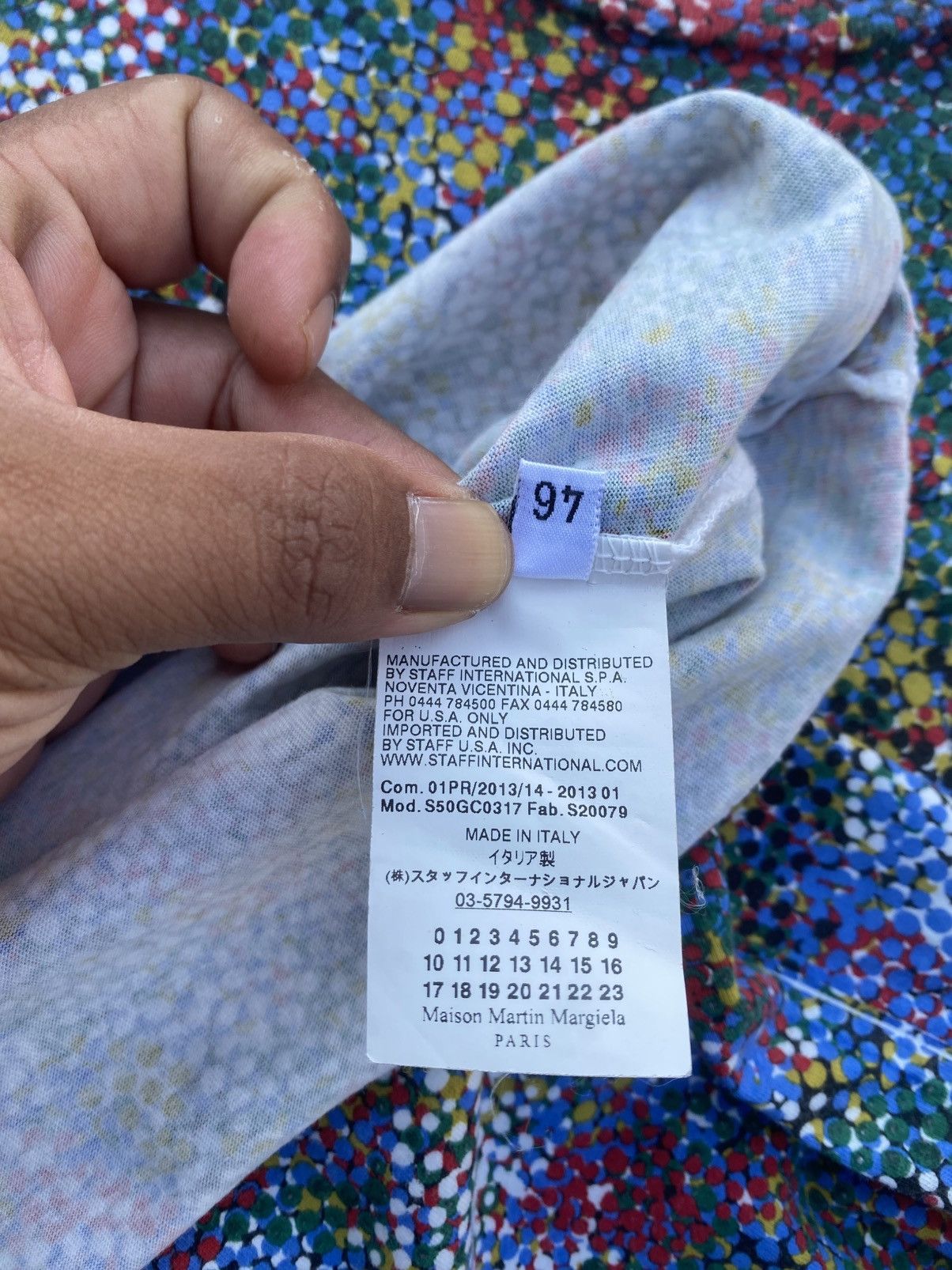 Maison Margiela Rare Maison Martin Margiela Dot Color Paints Tshirt Size US S / EU 44-46 / 1 - 17 Thumbnail