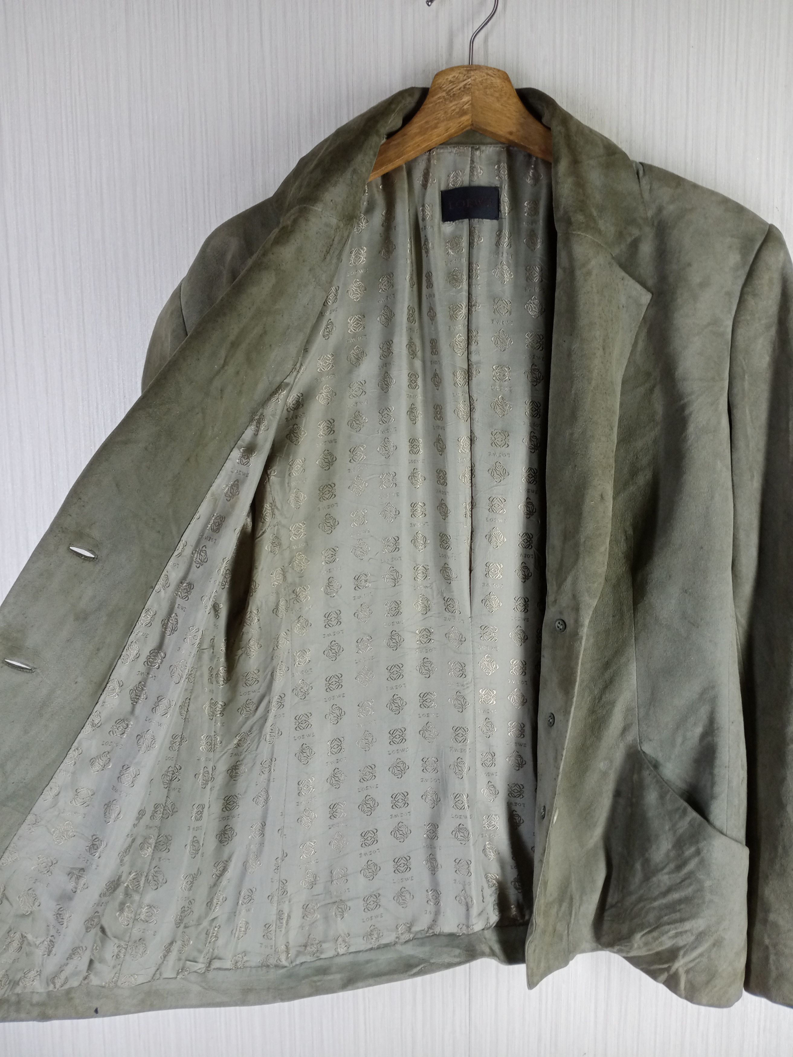 Loewe Loewe Cordero Lamb Leather Blazer Jacket Size S / US 4 / IT 40 - 3 Thumbnail