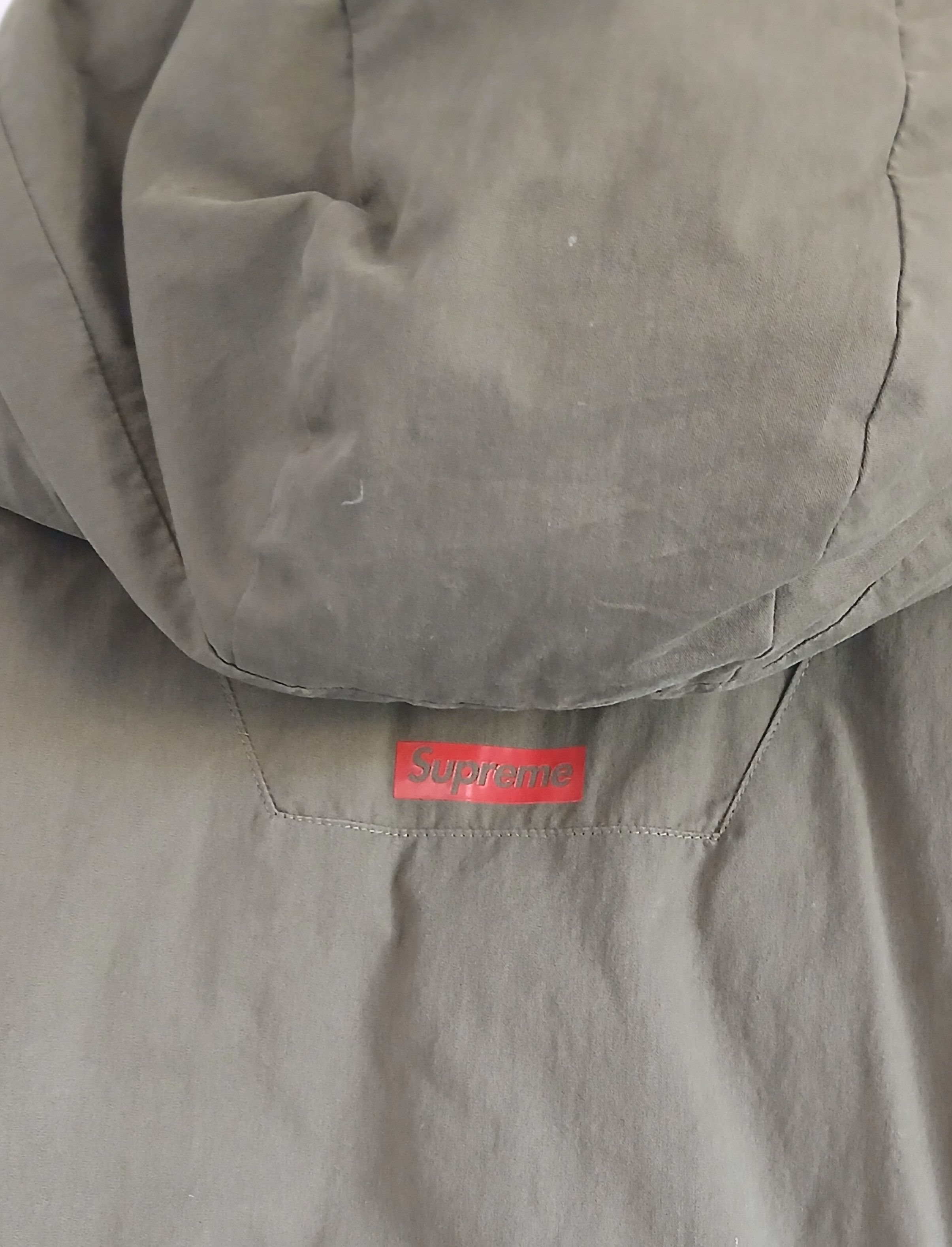 Supreme Supreme SS22 Hooded Down Pullover Puffer Jacket Olive Size US L / EU 52-54 / 3 - 4 Thumbnail