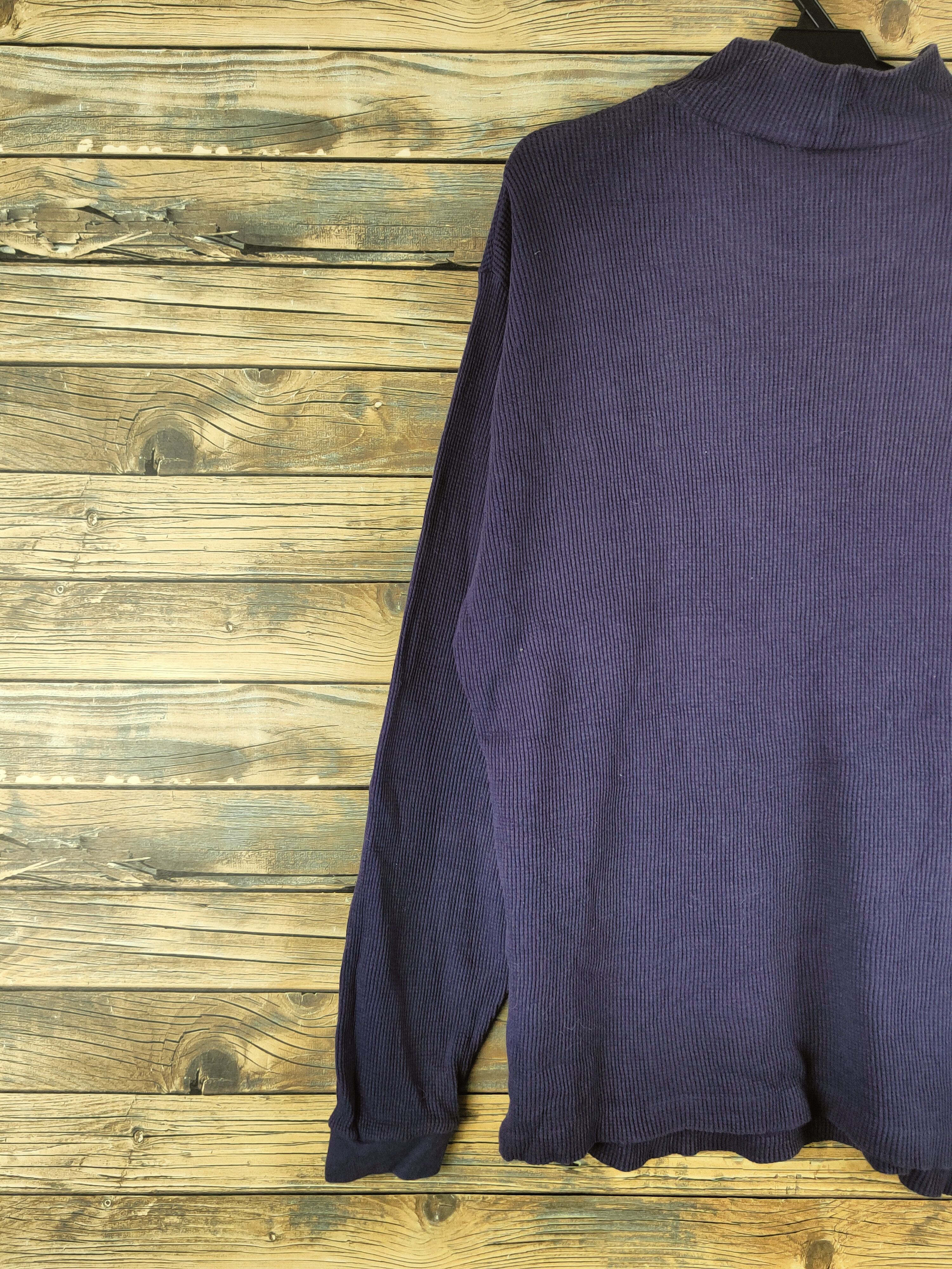 L.L. Bean DL L.L.Bean Navy Knitwear Sweatshirts #46-380 Size US M / EU 48-50 / 2 - 8 Thumbnail