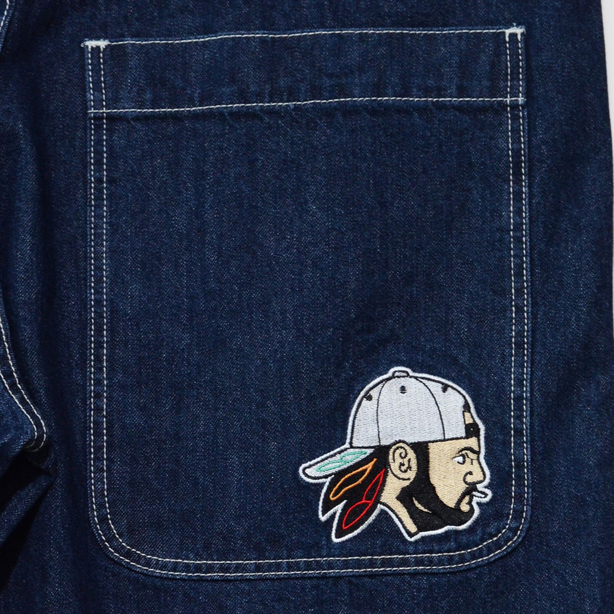JNCO JNCO Jorts Baggy Streetwear KEVIN SMITH 90s/Y2K Unused Size US 42 / EU 58 - 3 Thumbnail
