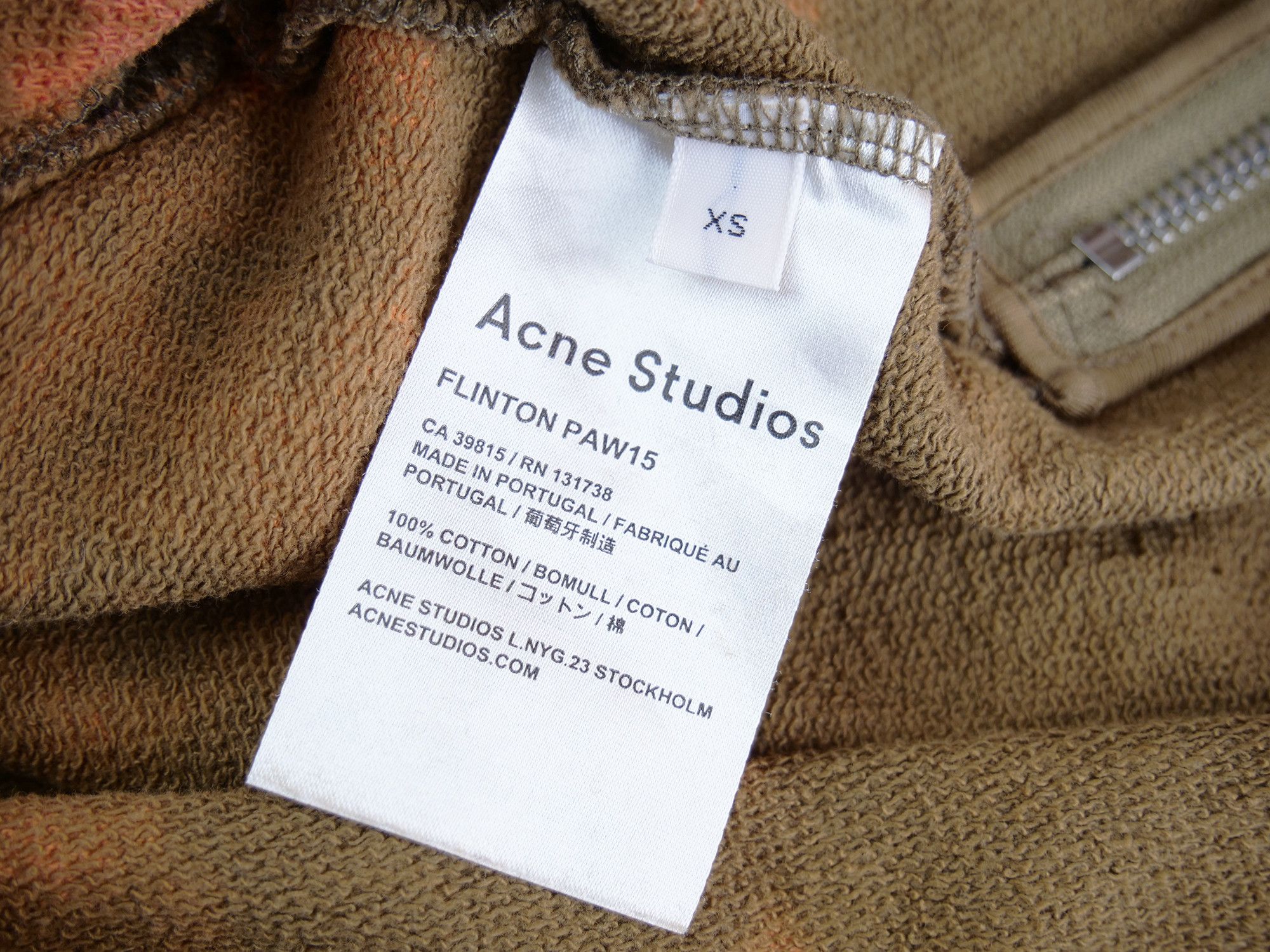 Acne Studios Acne Studios Flinton PAW15 tie dye sweatshirt Size US XS / EU 42 / 0 - 5 Thumbnail