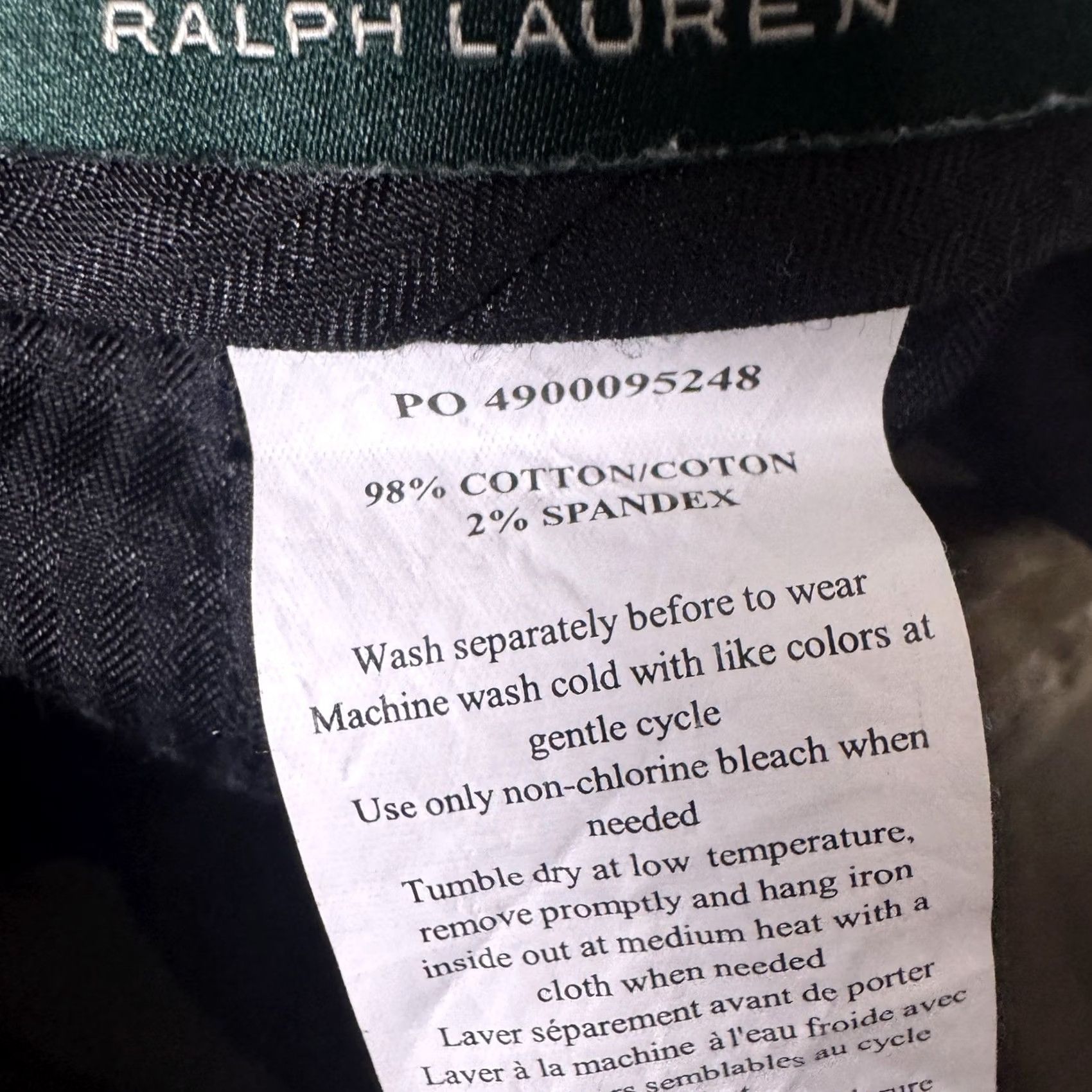 Ralph Lauren VINTAGE Ralph Lauren Pants Mens 38x29 Corduroy Brown Wale Cuffed Dress Pants Slim Straight Linen? Size US 38 / EU 54 - 6 Thumbnail